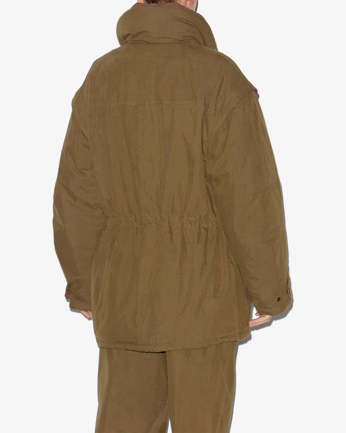 Damone Coat in Khaki