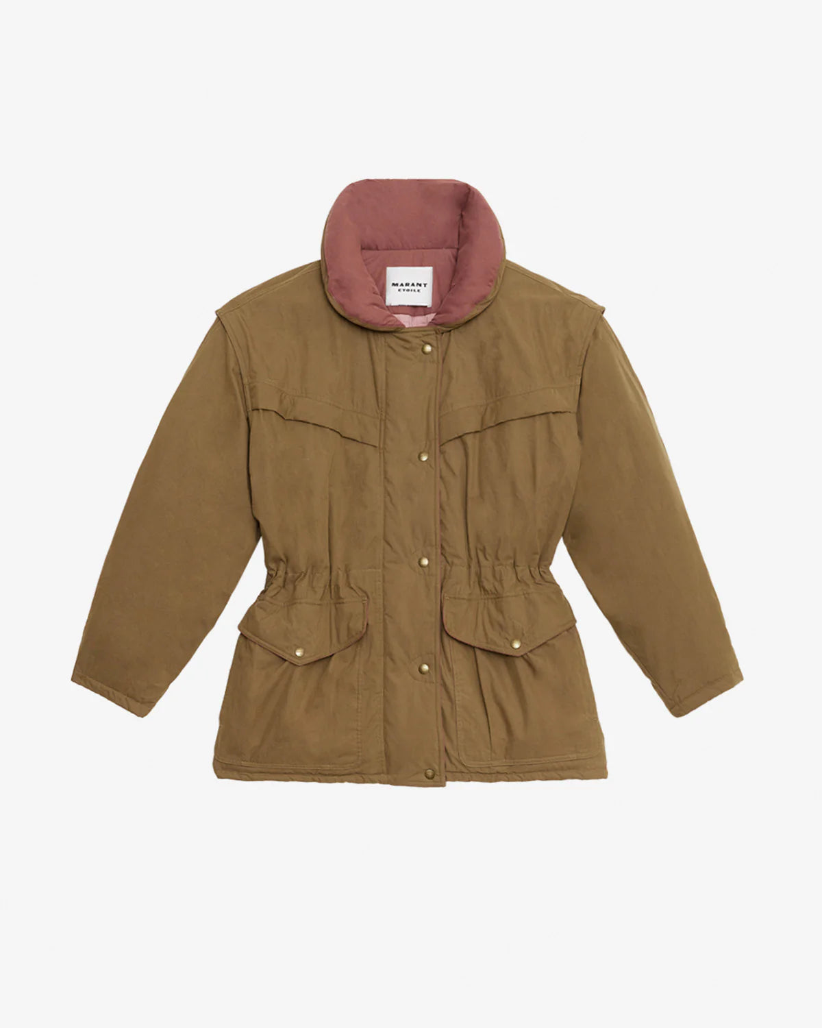 Damone Coat in Khaki