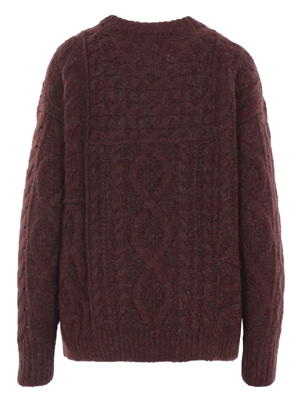 Deotille Pullover in Burgundy