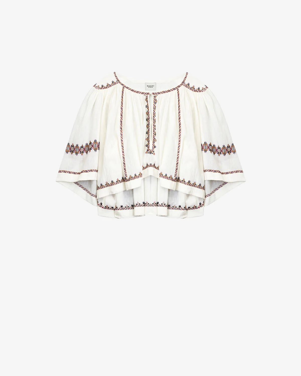 Felicity Top in Ecru/Ochre