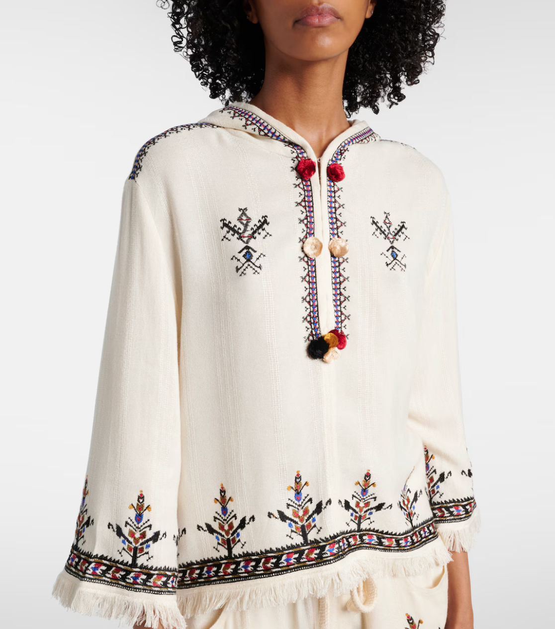Kameya Top in Ecru