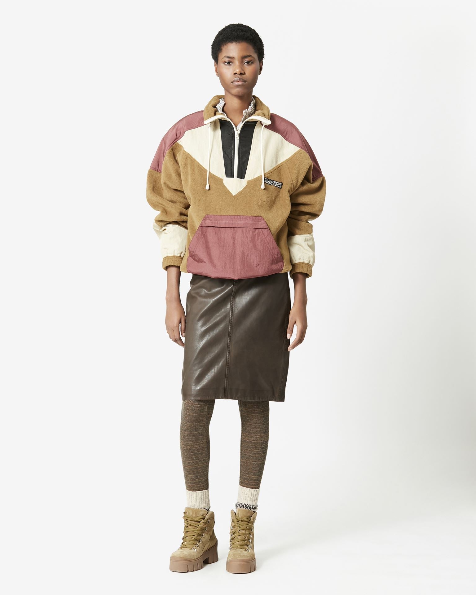 Mantsyni Coat in Khaki