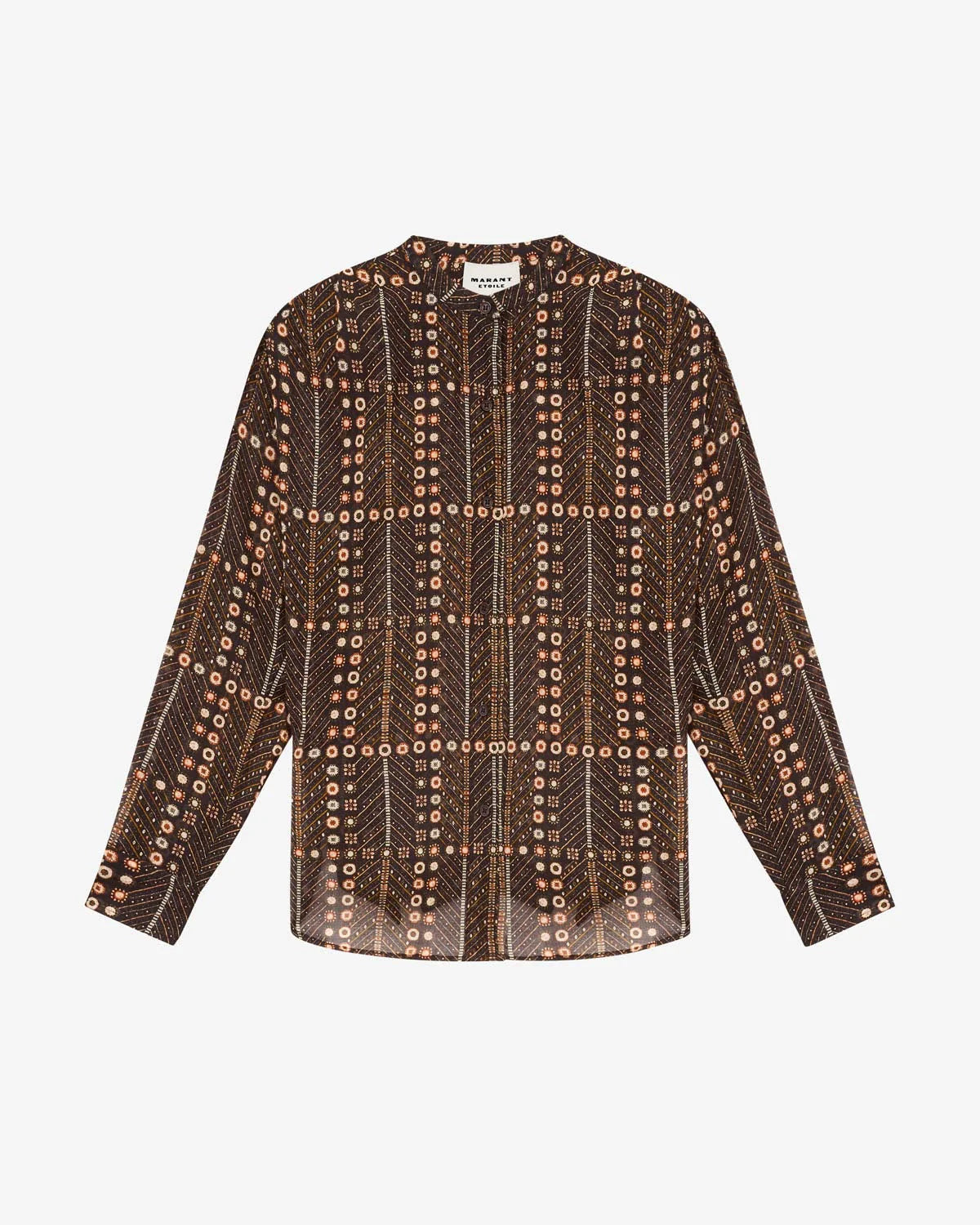 Mexika Top in Faded Black