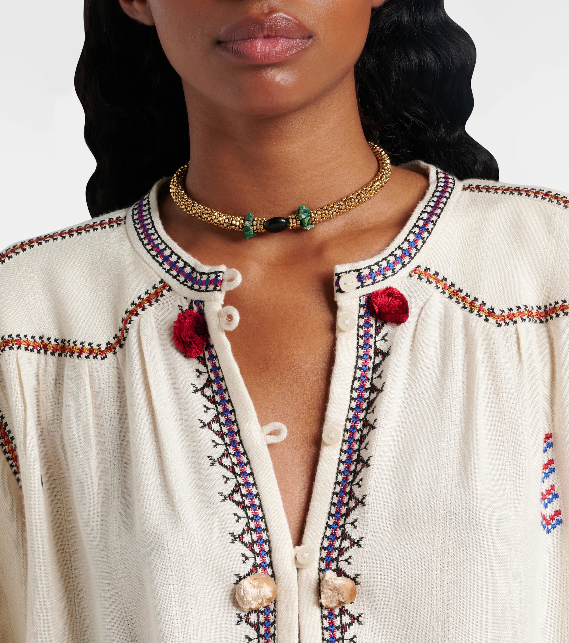 Pelson Top in Ecru