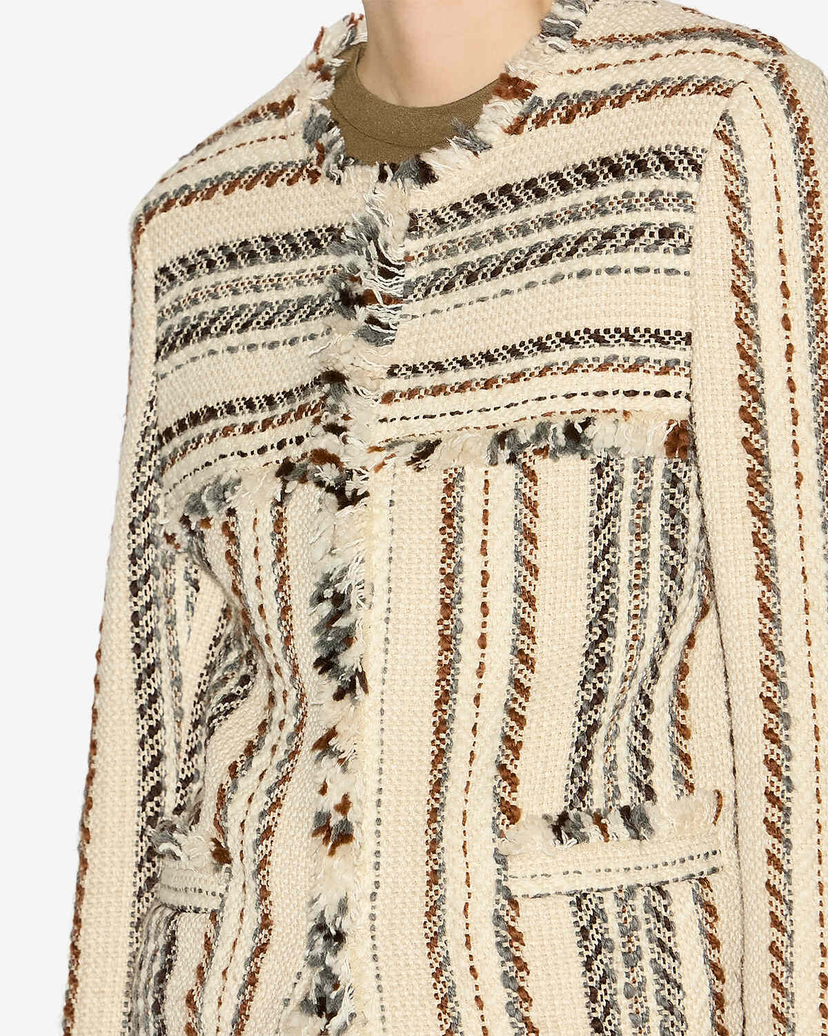 Izaria Jacket in Ecru