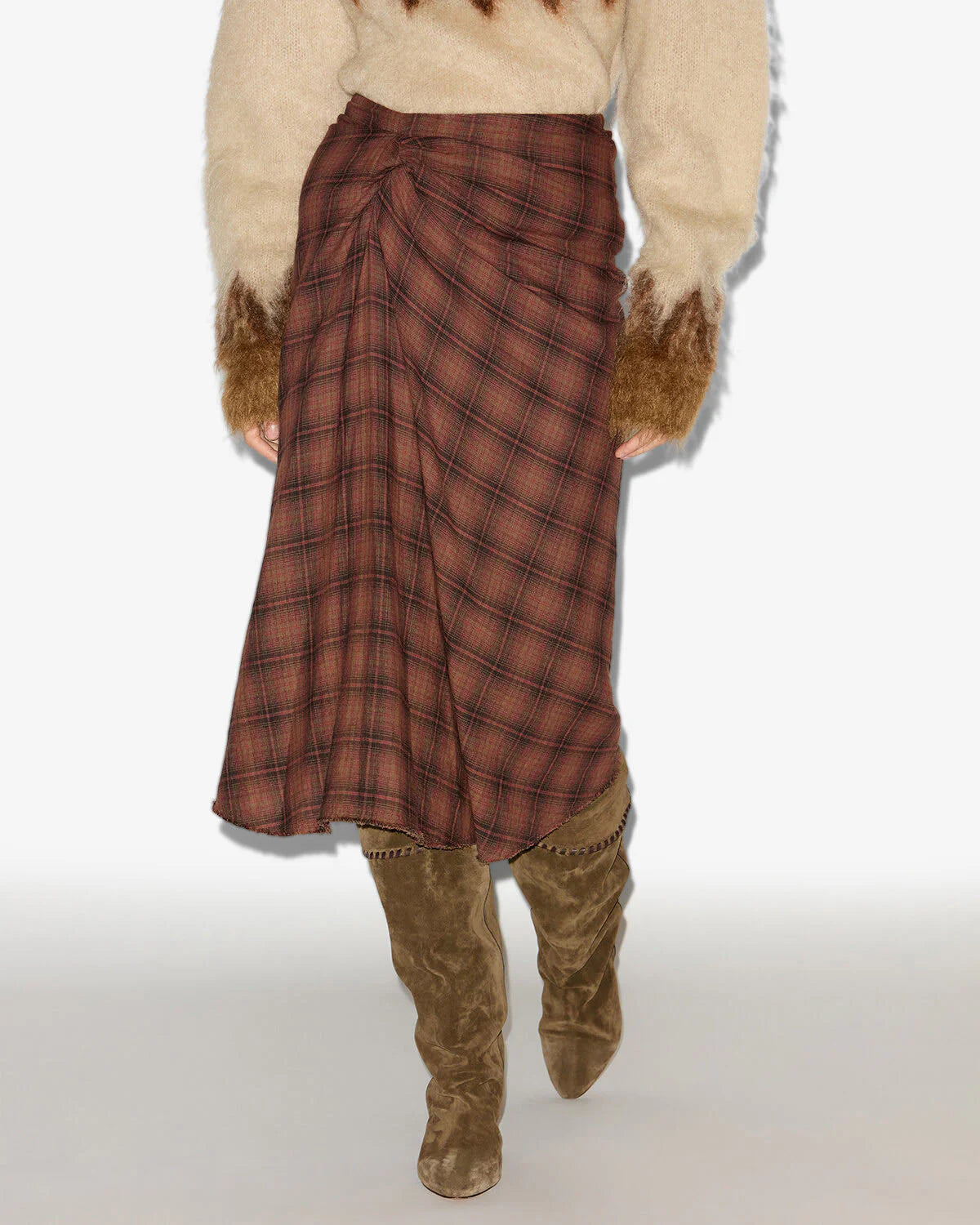 Nicole Skirt in Dark Bronze