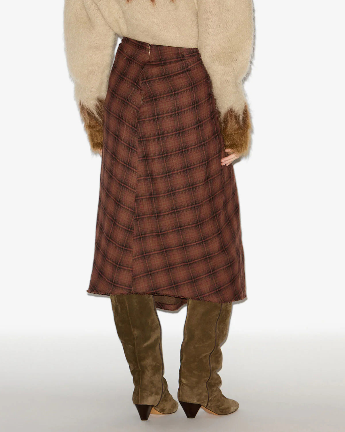 Nicole Skirt in Dark Bronze
