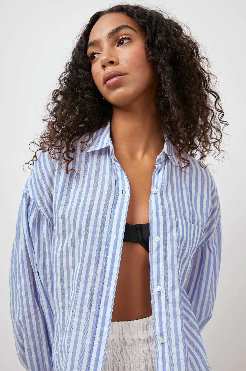 Janae Shirt in Lighthouse Stripe