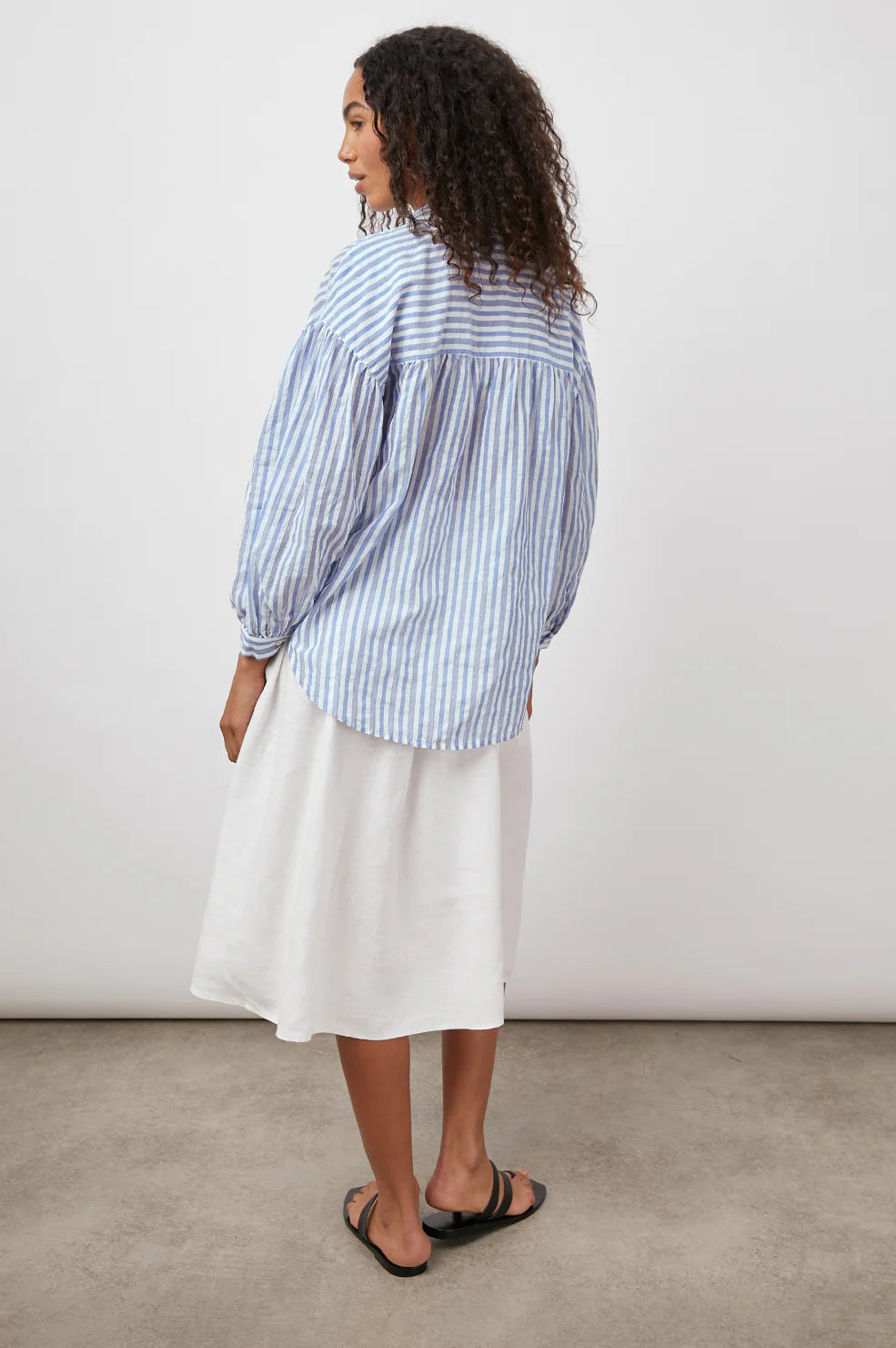 Janae Shirt in Lighthouse Stripe