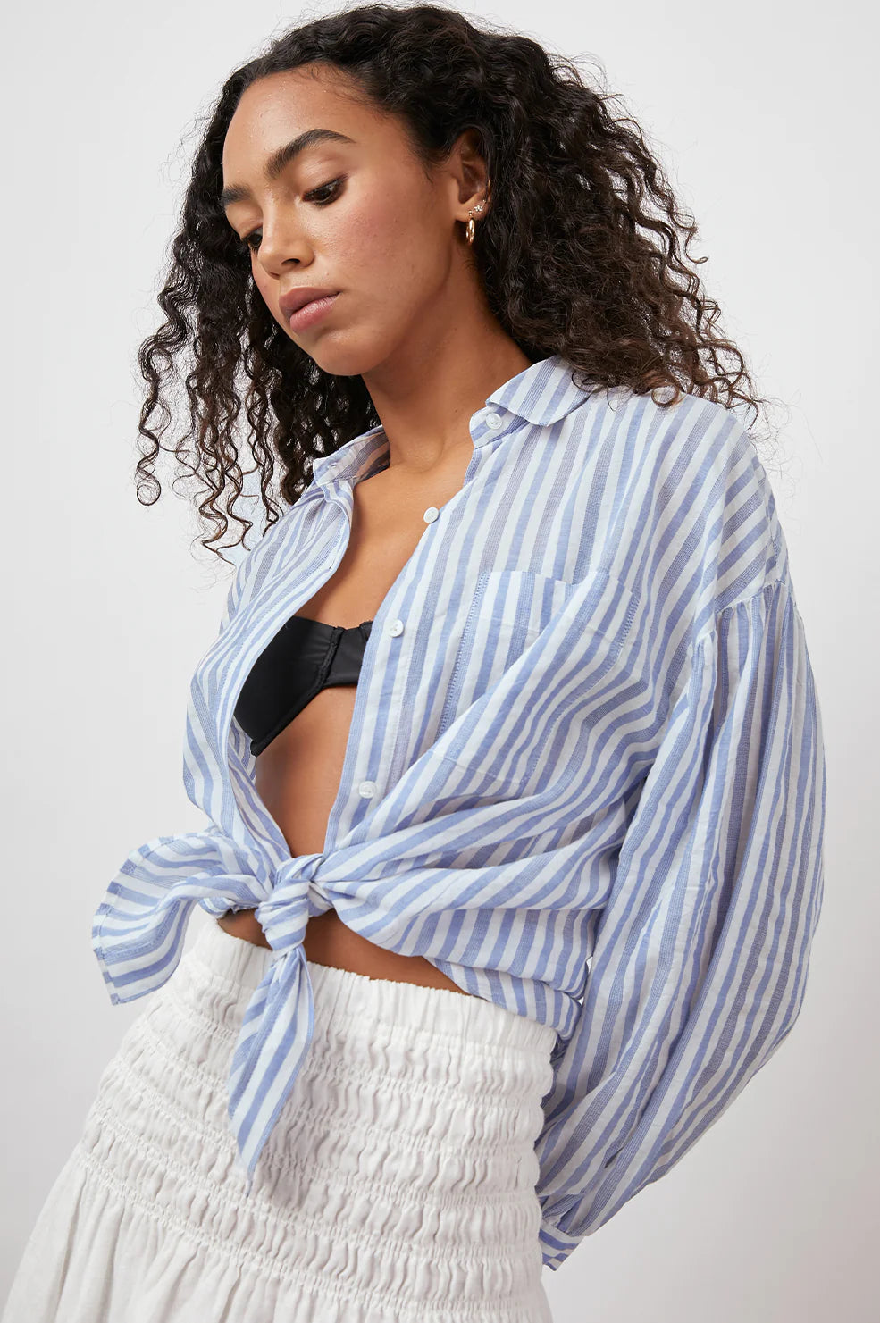 Janae Shirt in Lighthouse Stripe