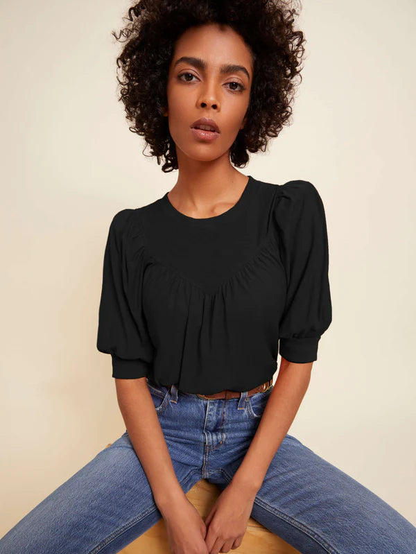 Journey Tee in Jet Black