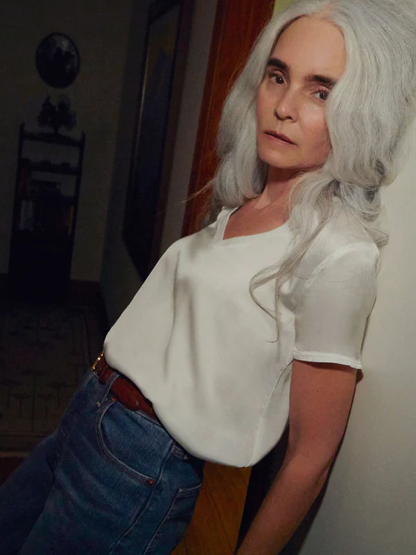 June Top in White