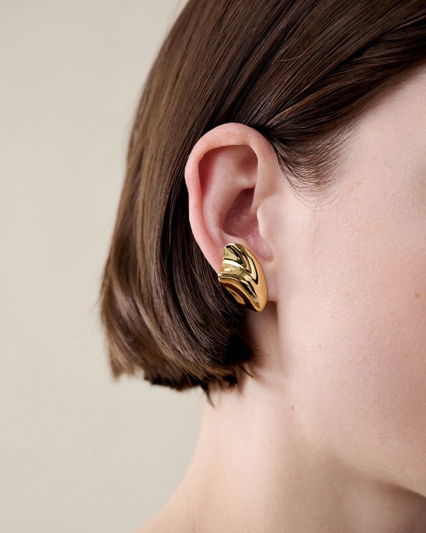 Portia Earrings in Gold