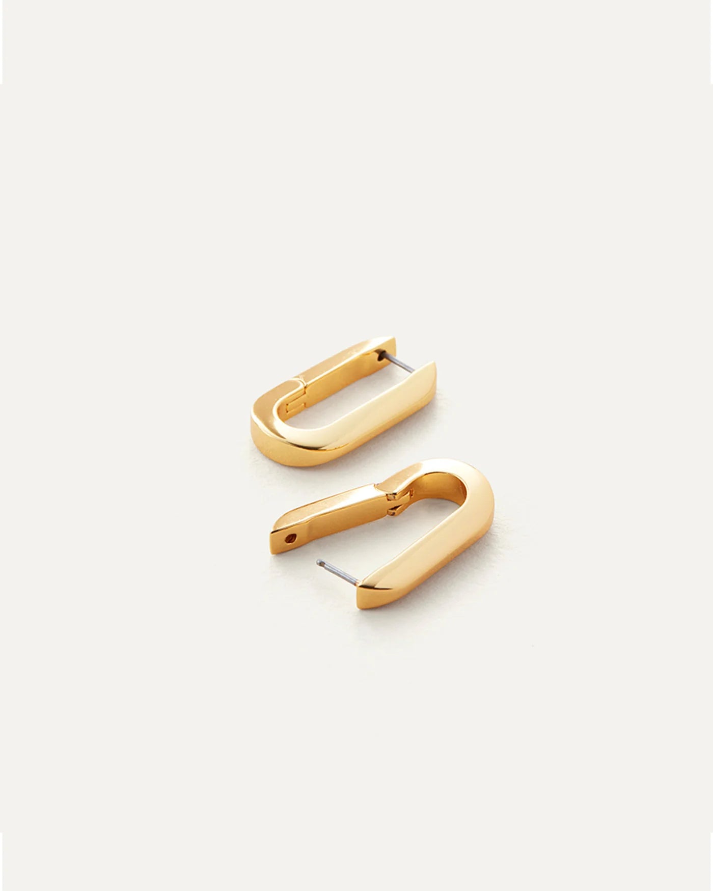 U-Link Earrings in Gold