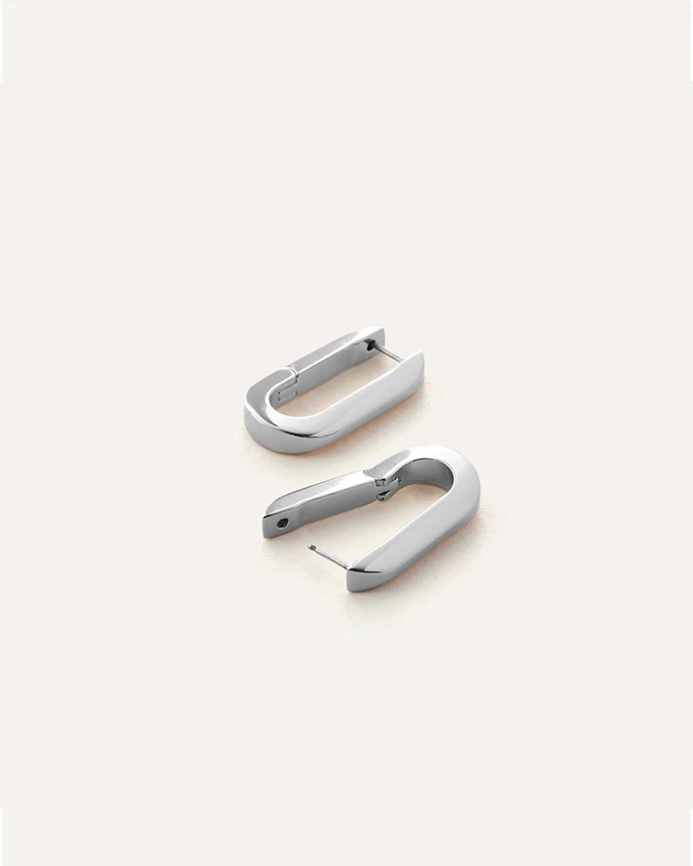 U-Link Earrings in Silver