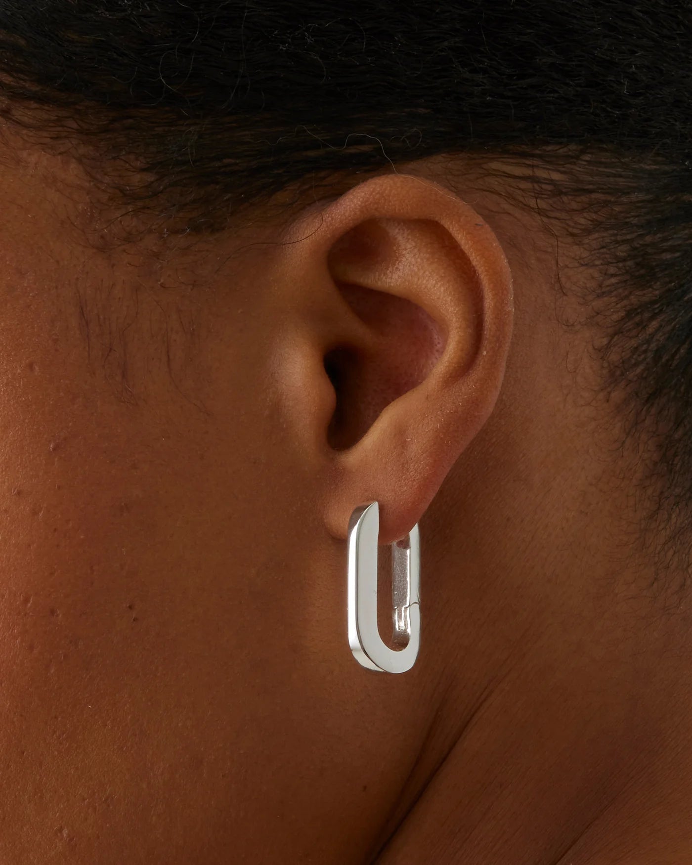 U-Link Earrings in Silver