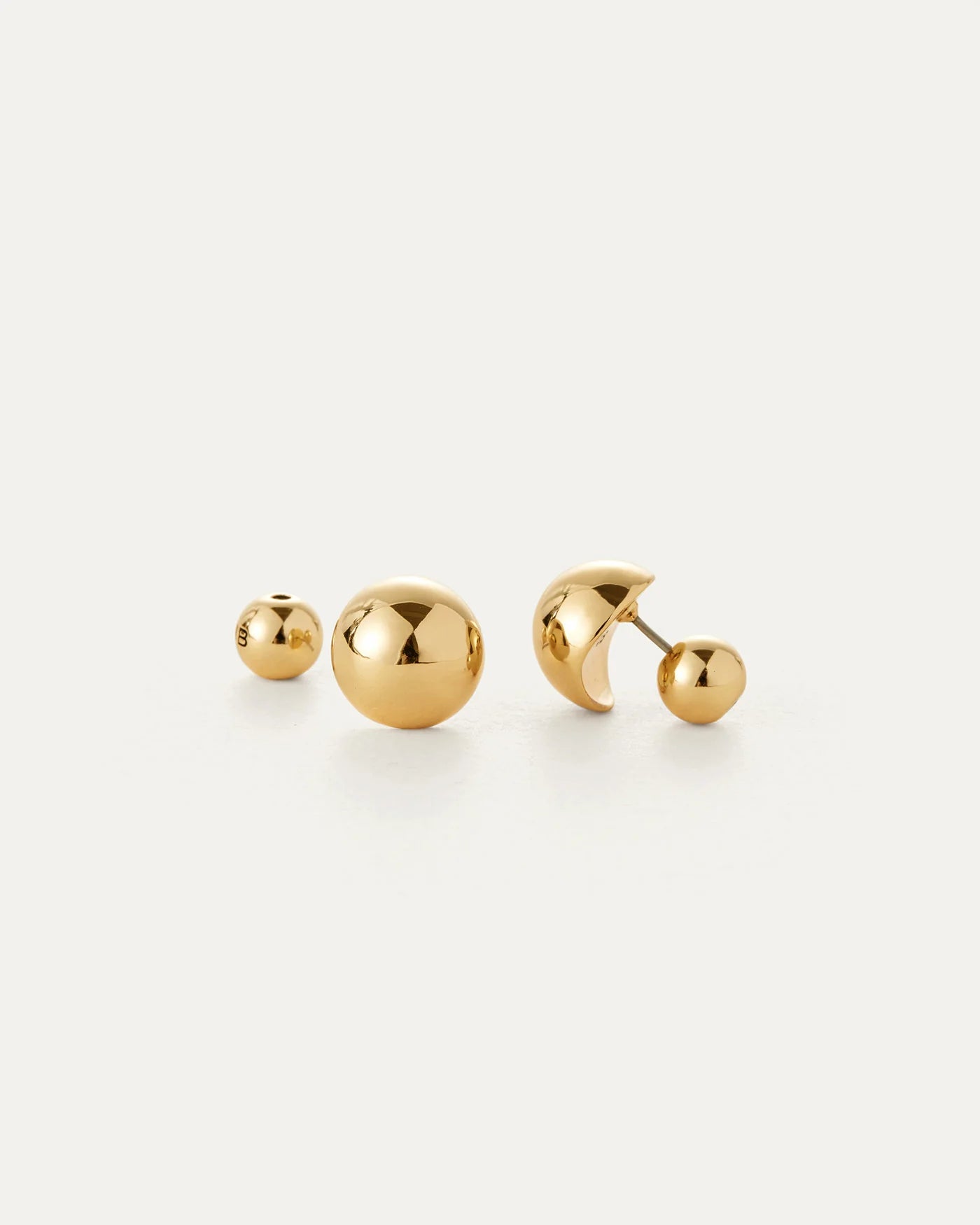 Aurora Studs in Gold