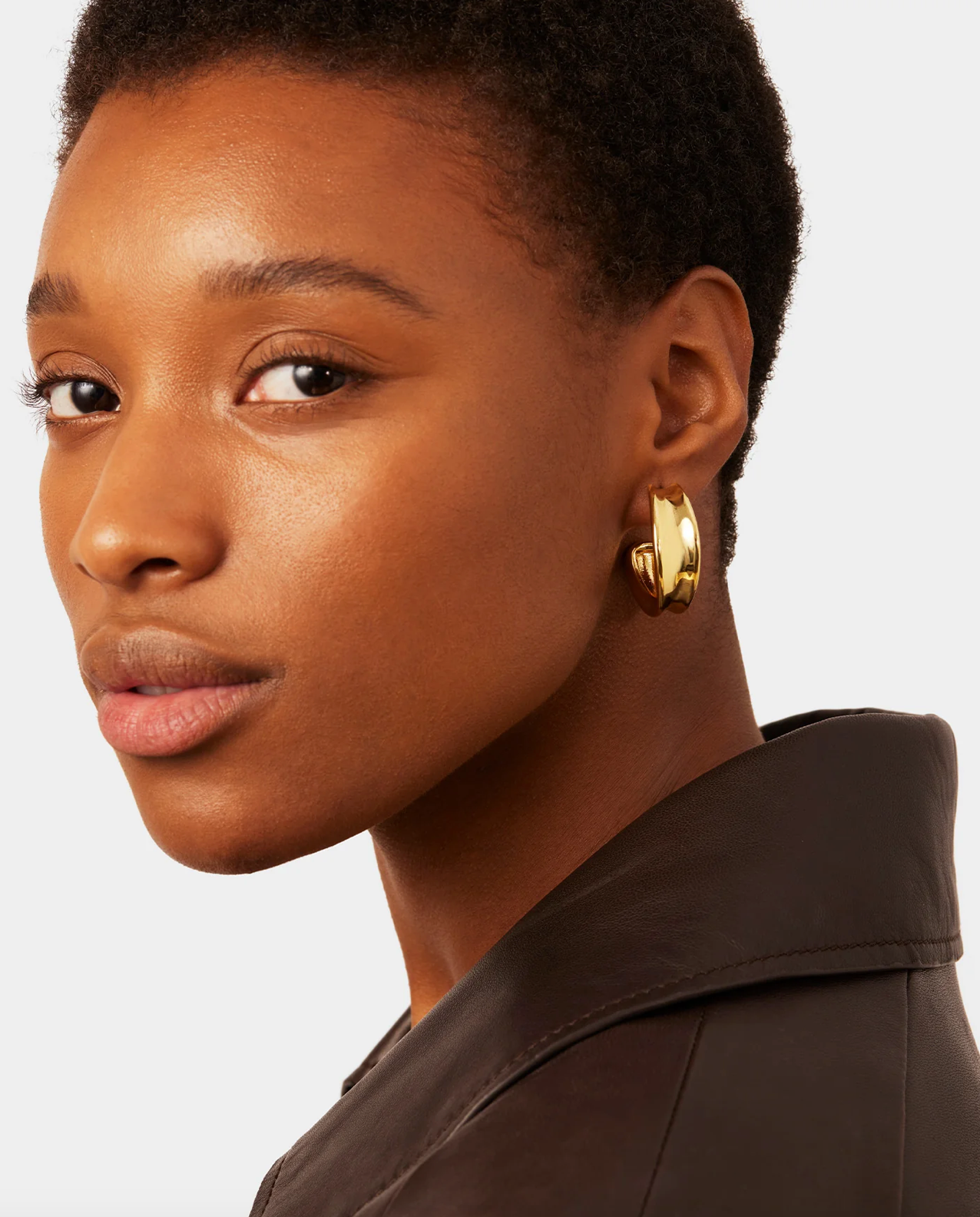 Doune Hoops in Gold