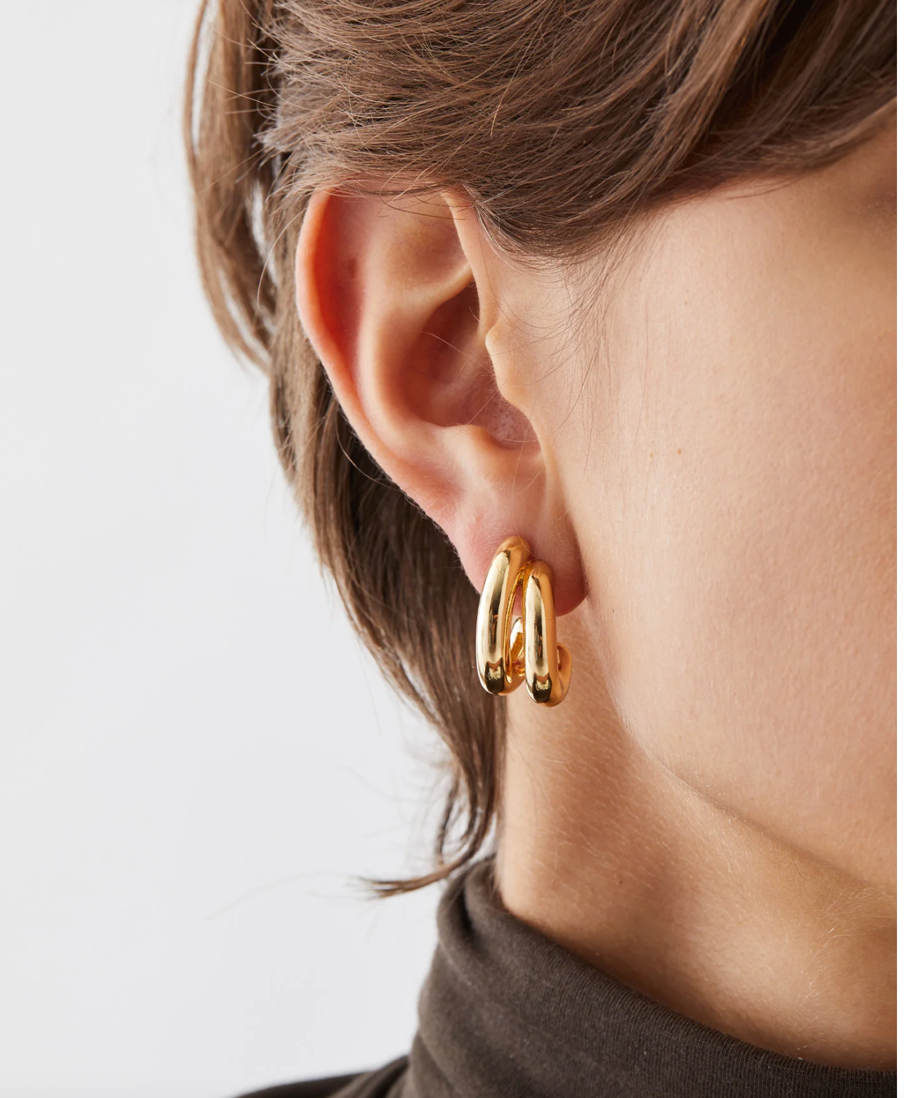Florence Earrings in Gold
