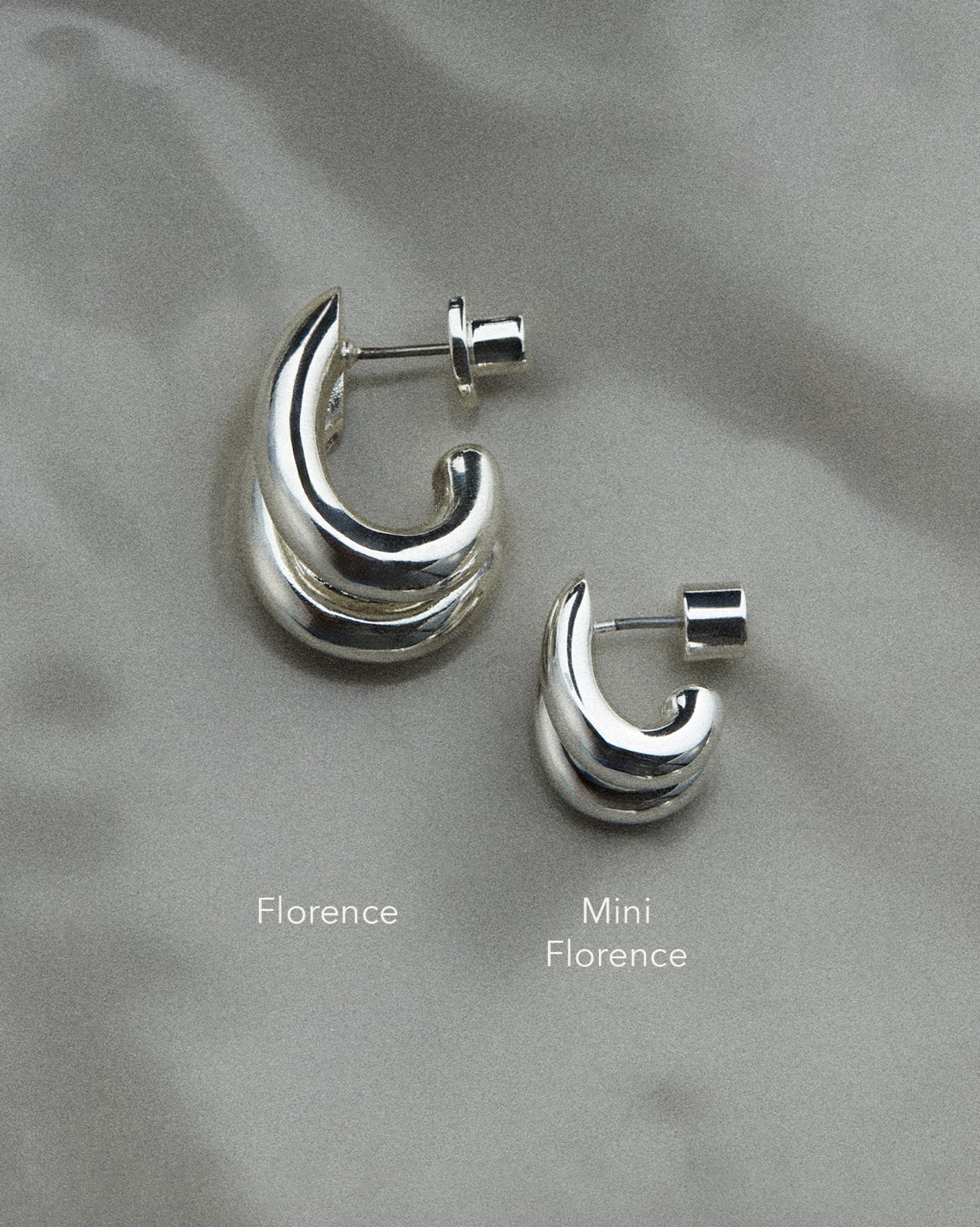 Florence Earrings in Gold