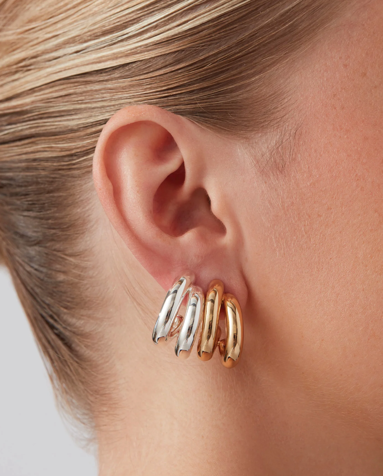 Florence Earrings in Silver