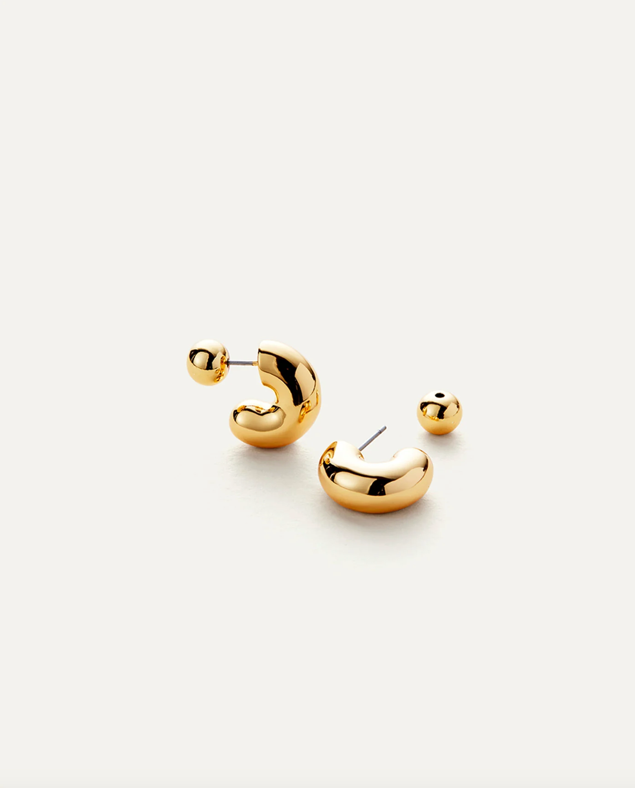 Tome Hoops Small in Gold