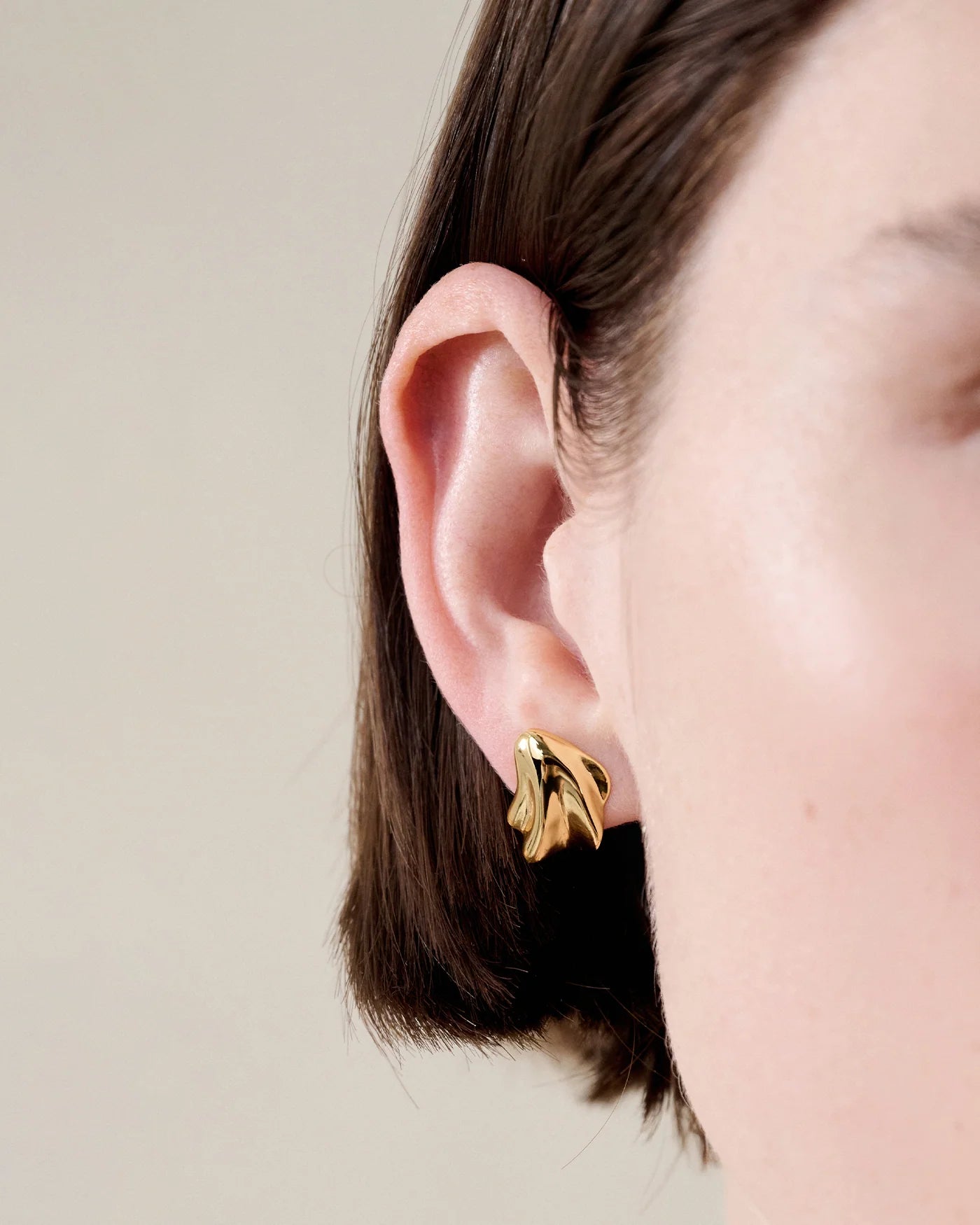 Zoe Earrings in Gold
