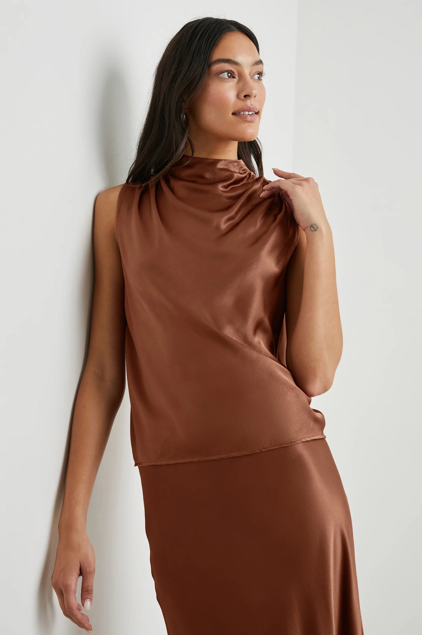 Kaleen Top in Cedar