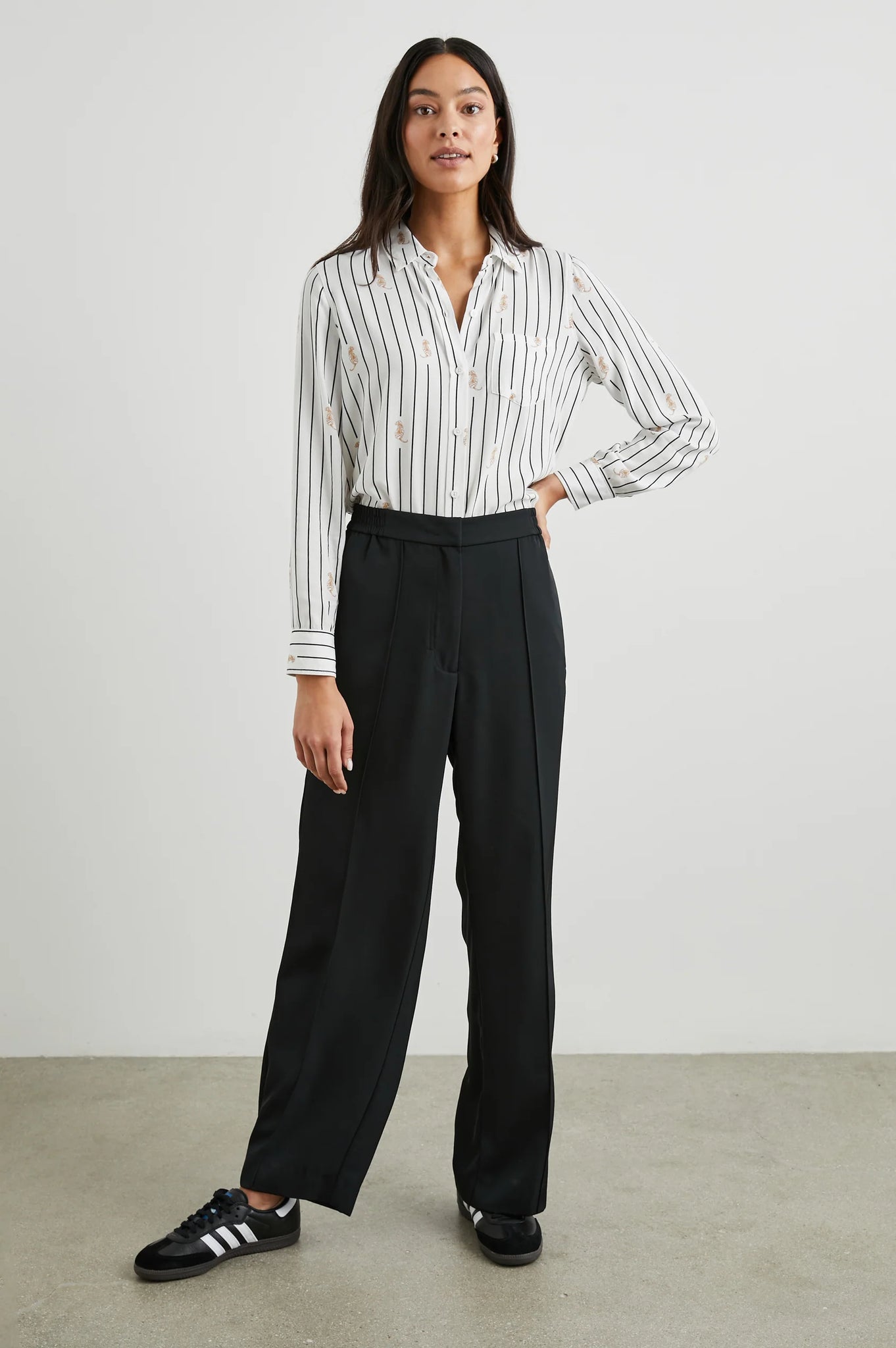 Kathryn Shirt in Striped Tigers
