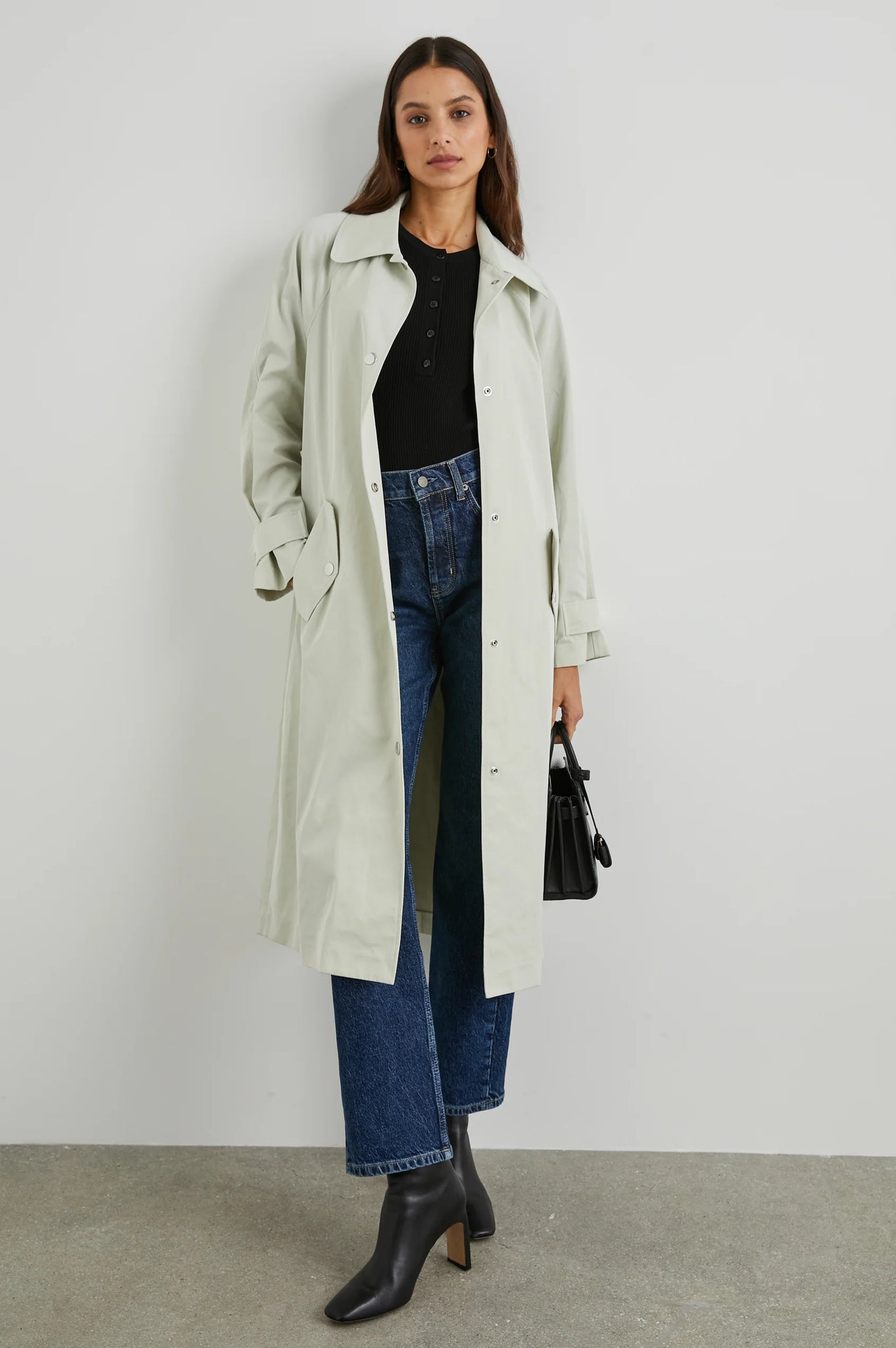 Landry Coat in Taupe