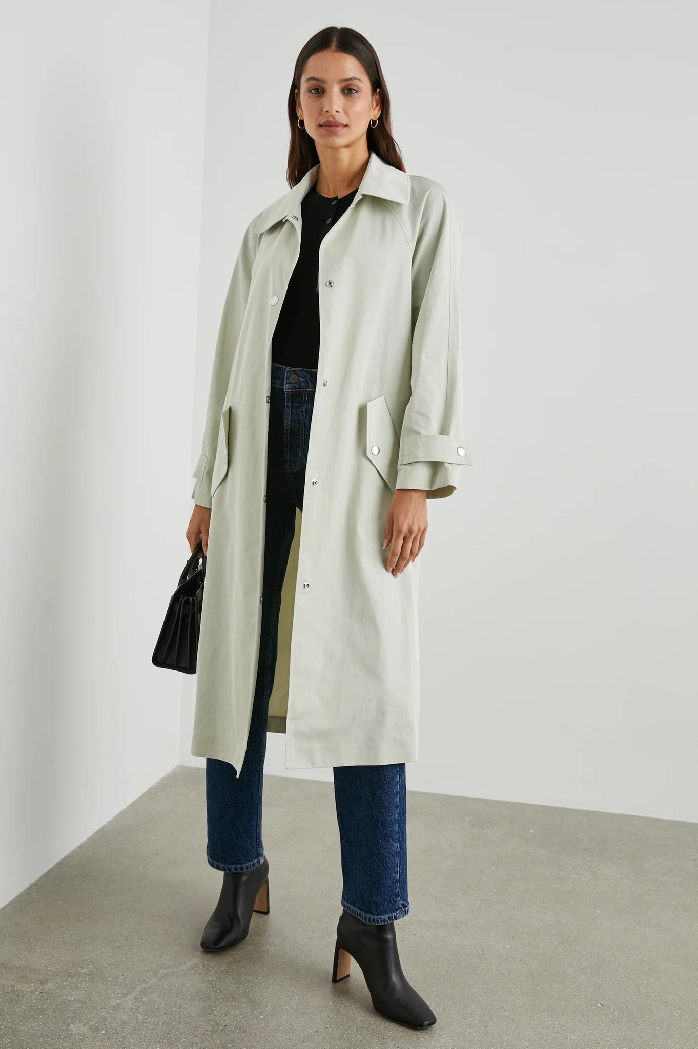 Landry Coat in Taupe