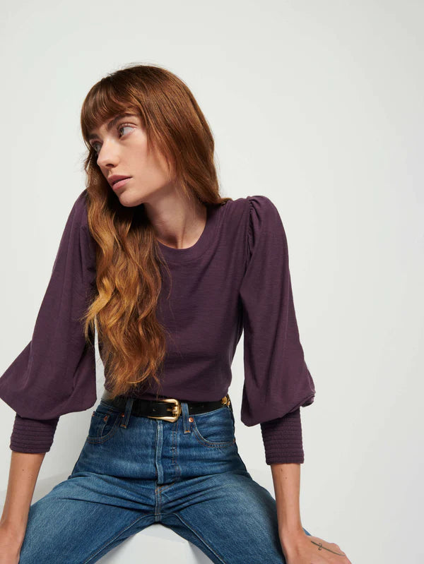 Loren Tee in Fig Jam
