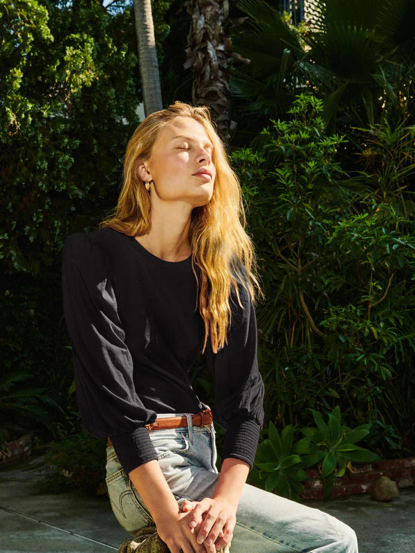 Loren Tee Jet Black