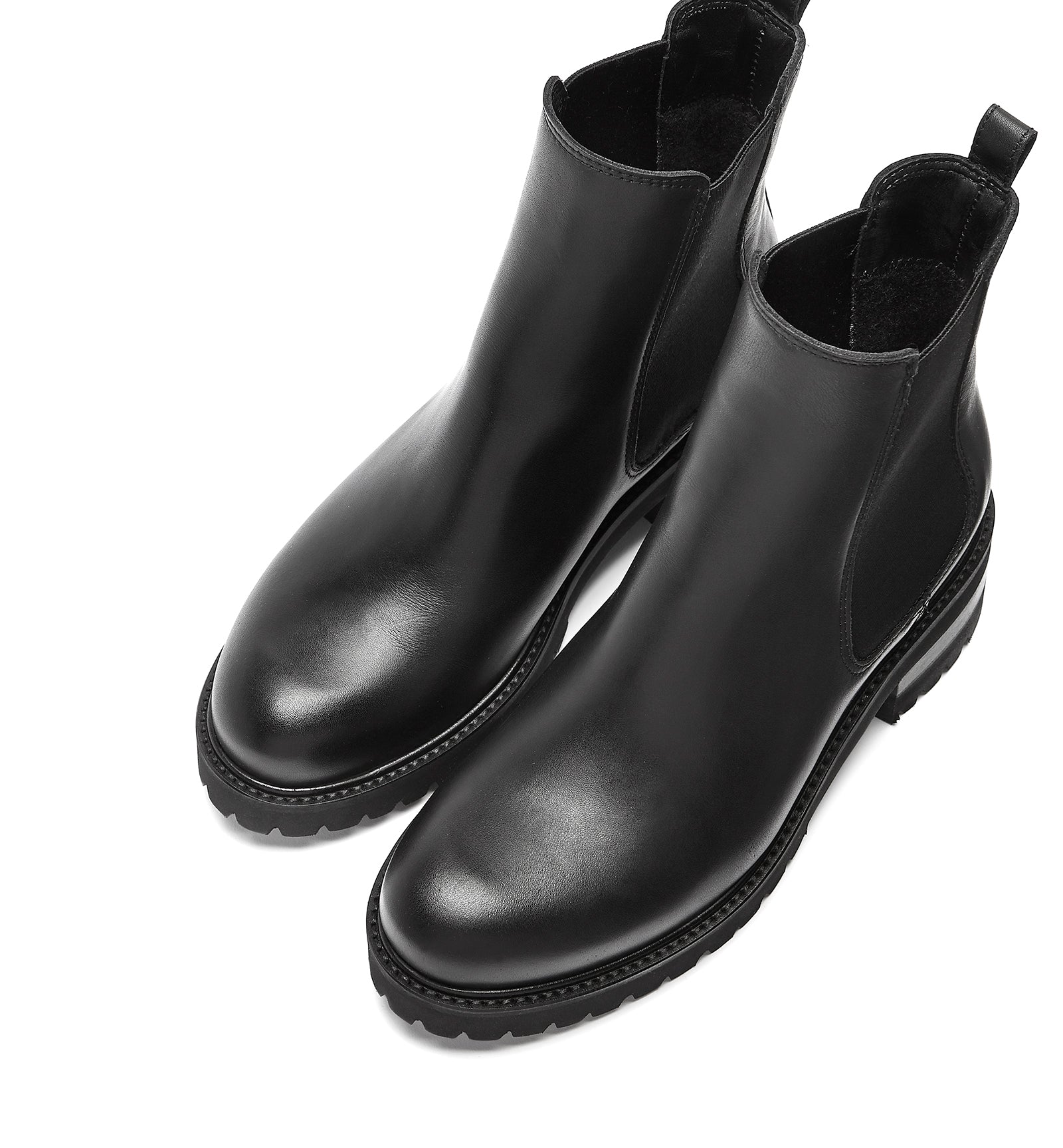 Cye in Black Leather