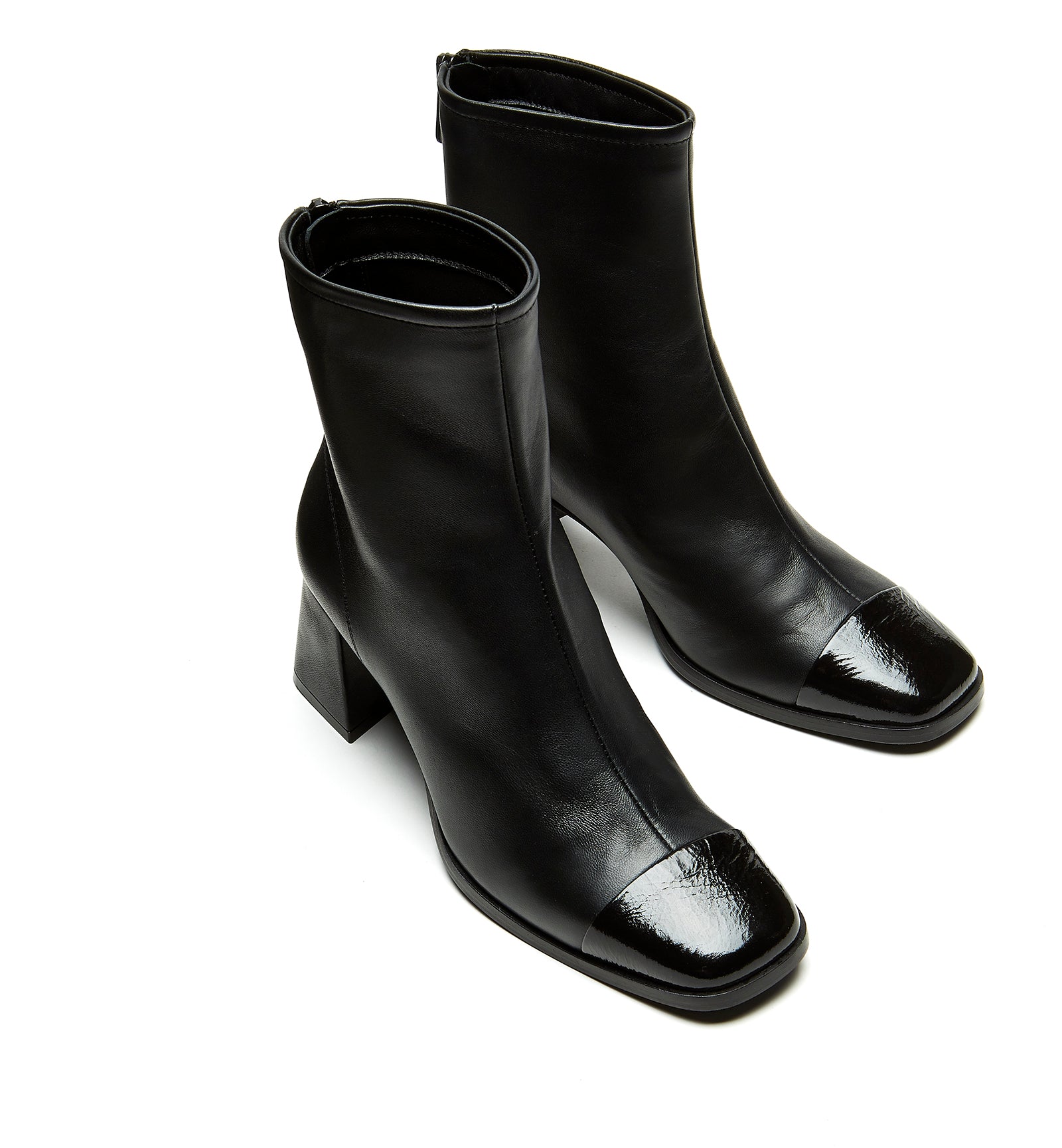 Freda in Black Leather