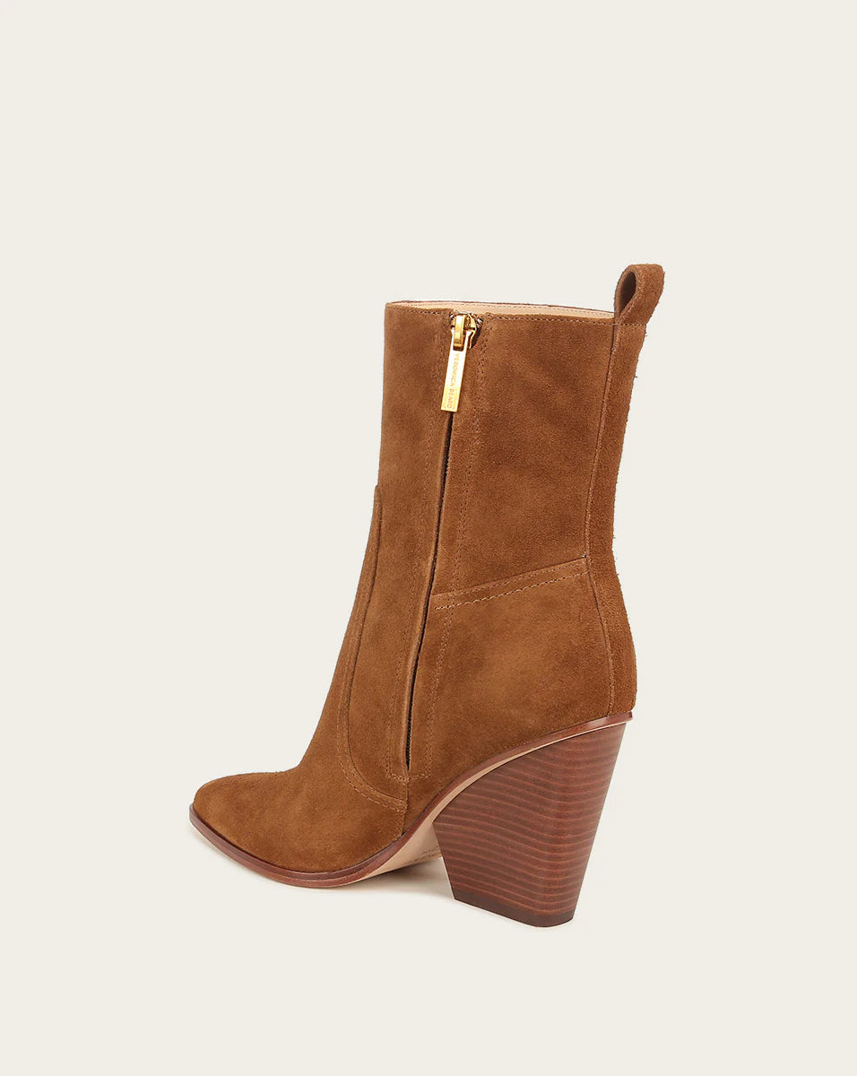 Logan Suede Bootie in Hazelwood