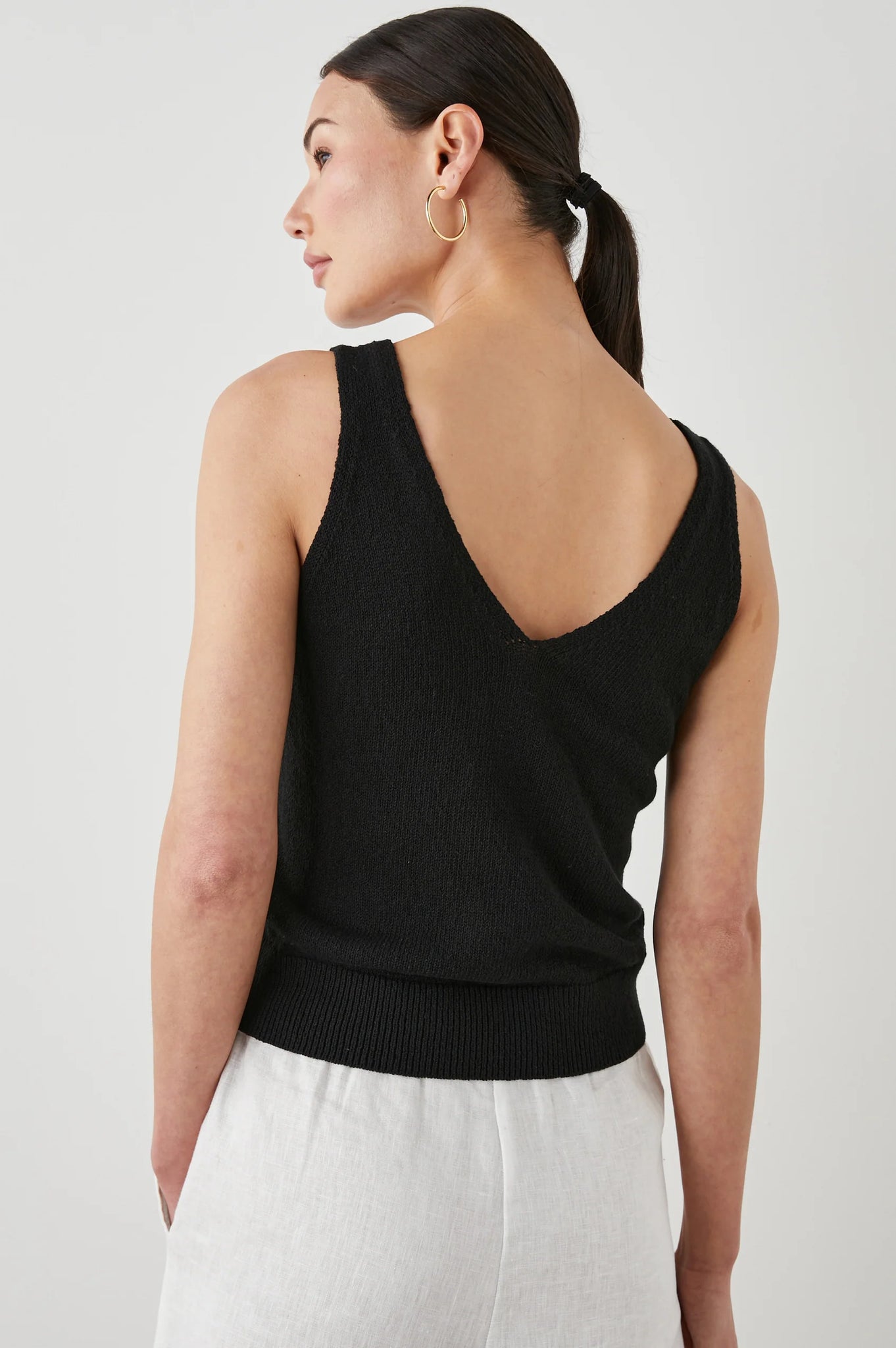 Maise Tank in Black