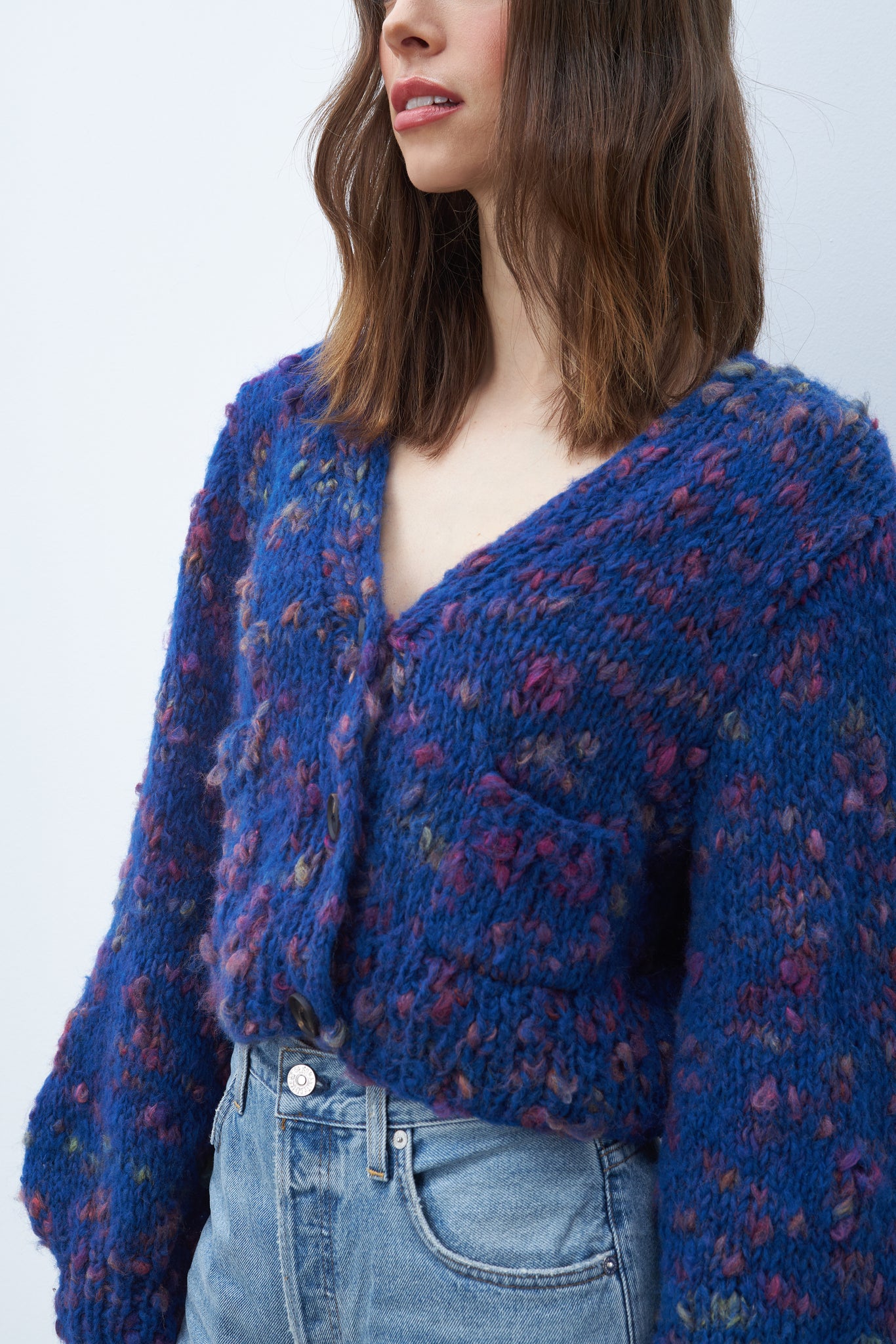 Mimi Cardigan in Galaxy