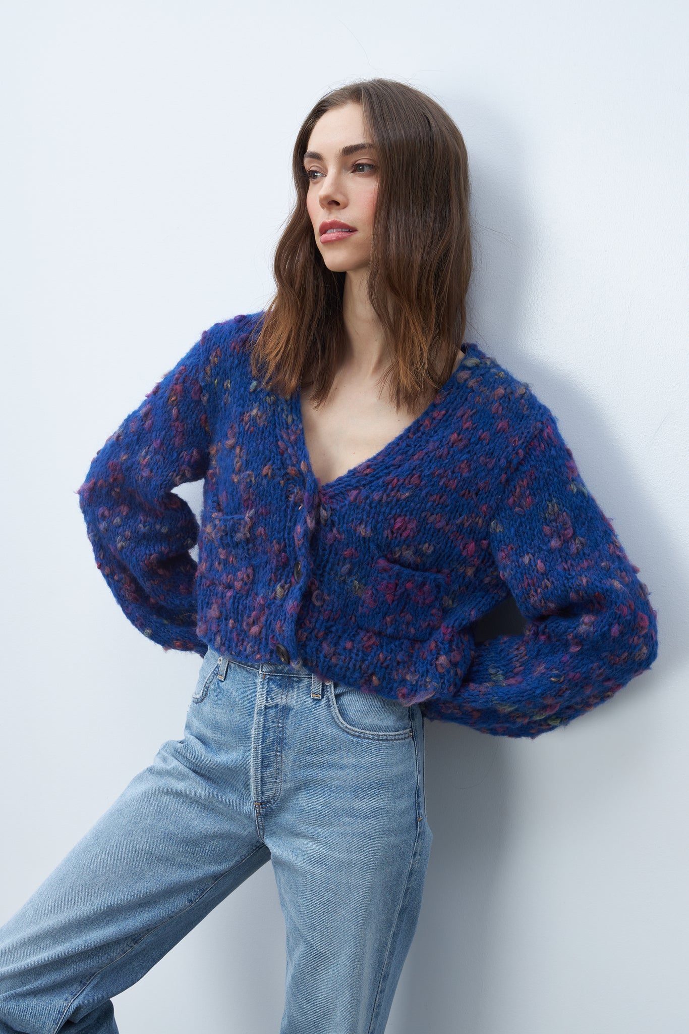 Mimi Cardigan in Galaxy