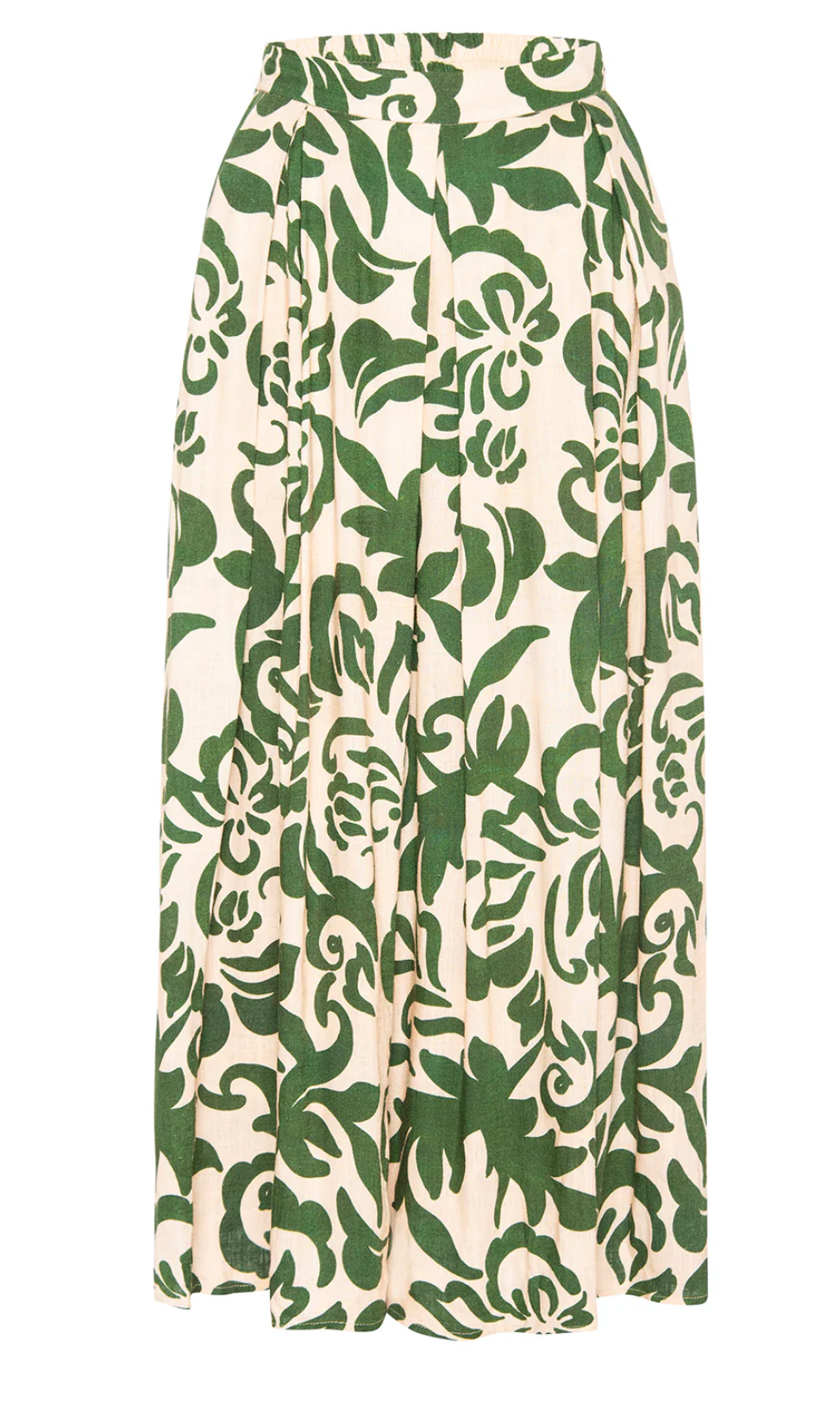 Aggie Skirt in Tonal Cactus