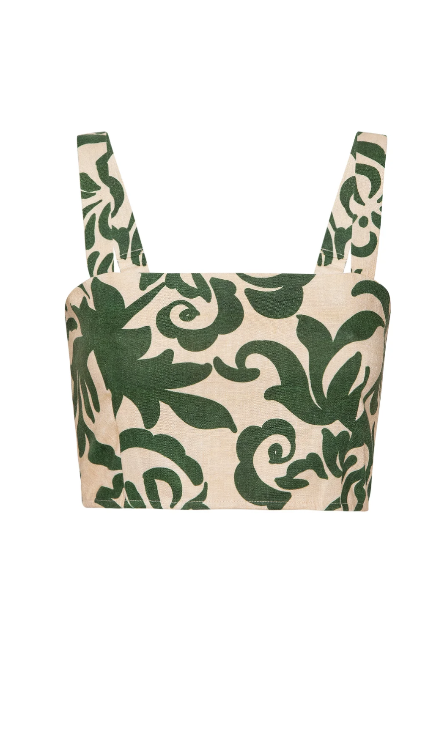 Lois Top in Tonal Cactus