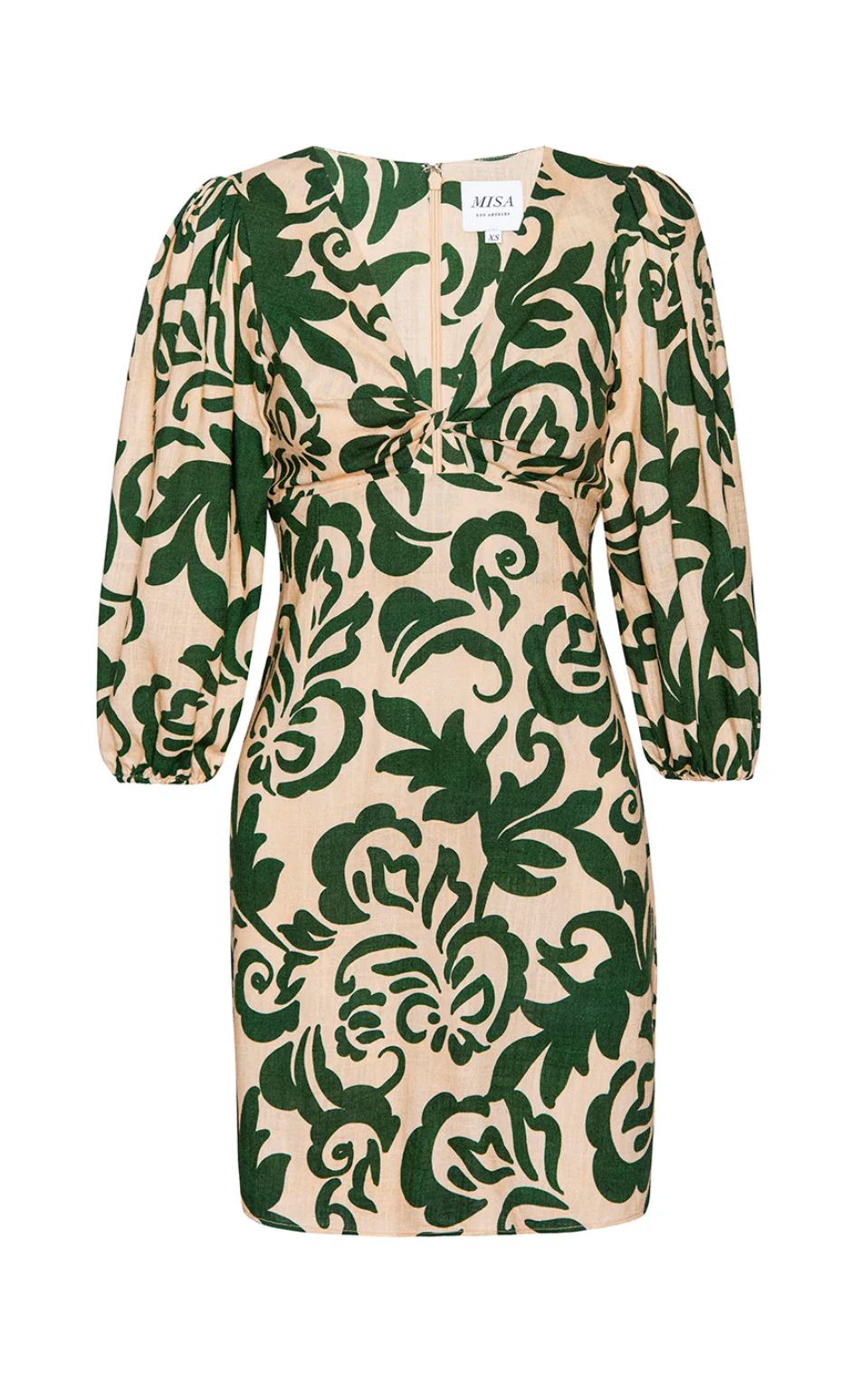 Willa Dress in Tonal Cactus