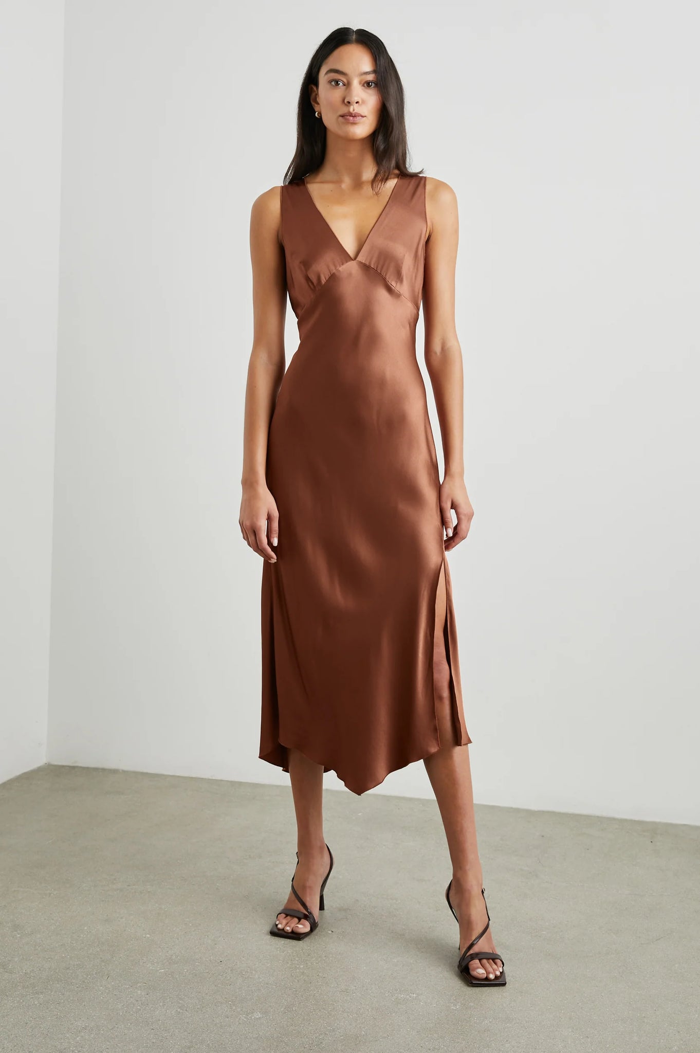 Monique Dress in Cedar