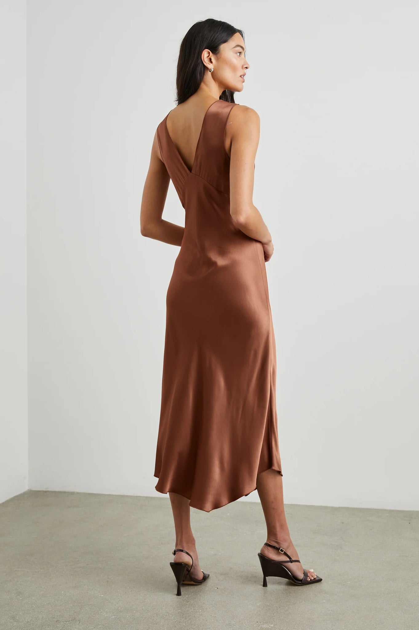 Monique Dress in Cedar