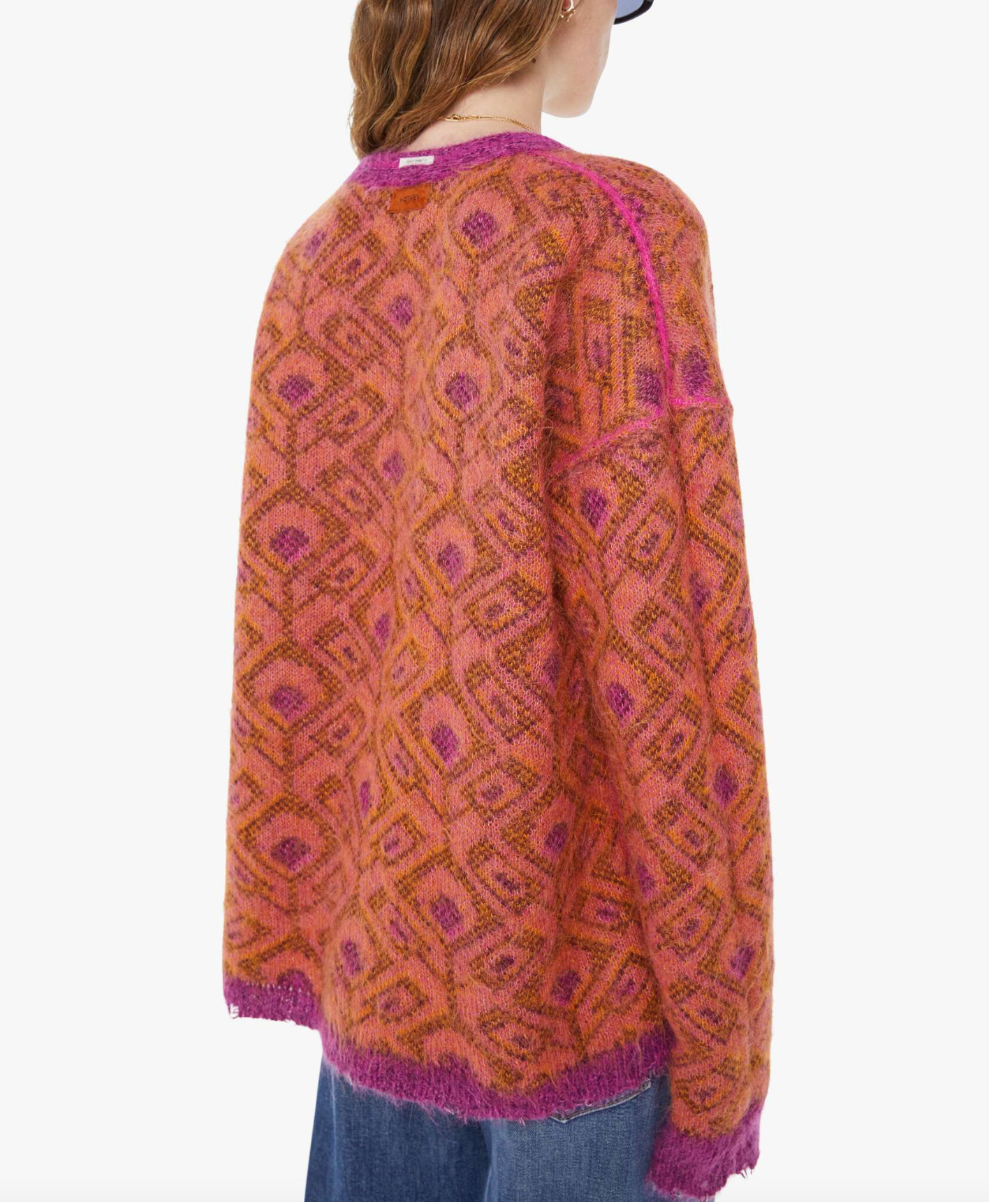 The Double Face Cardigan in Birds of Paradise