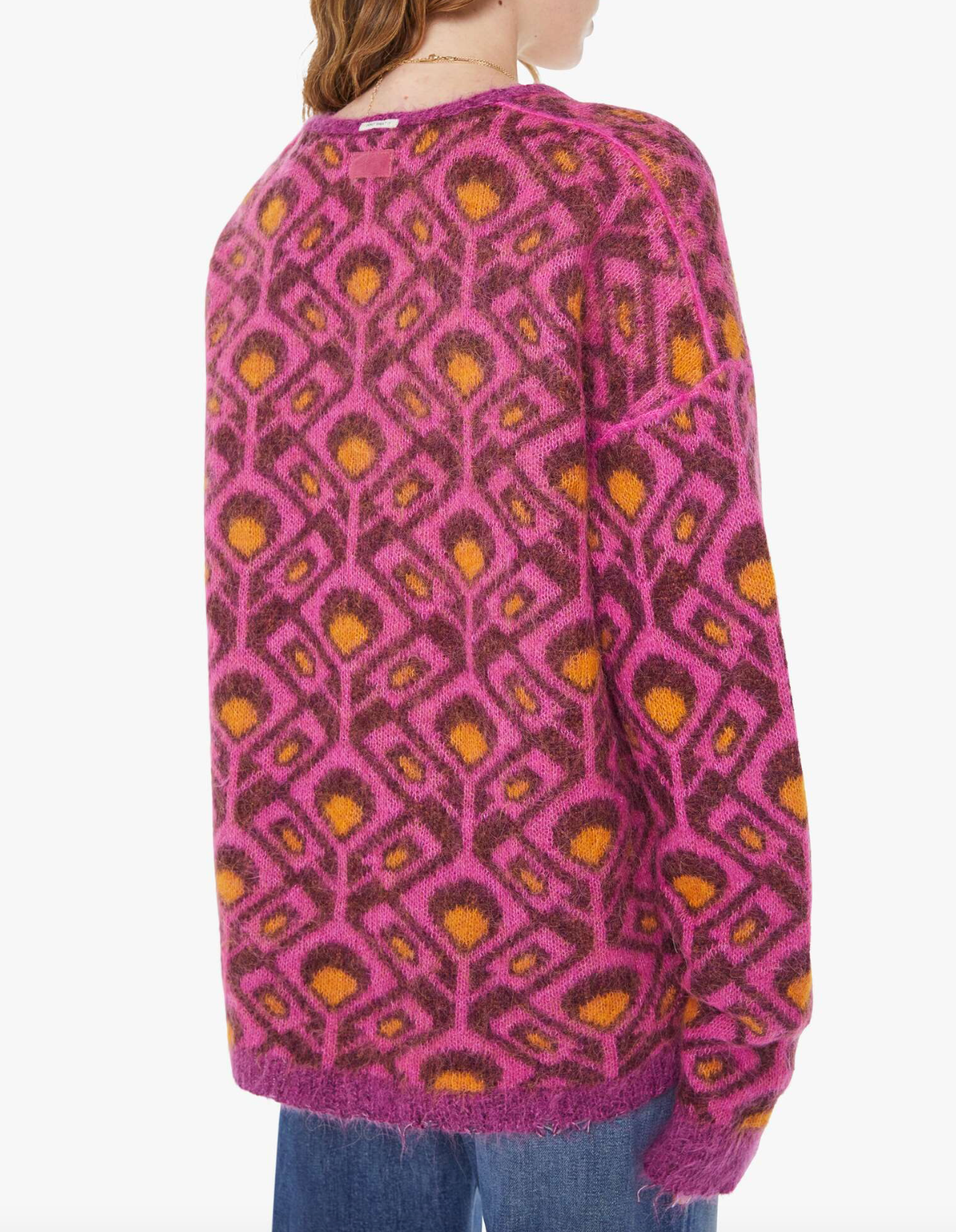 The Double Face Cardigan in Birds of Paradise