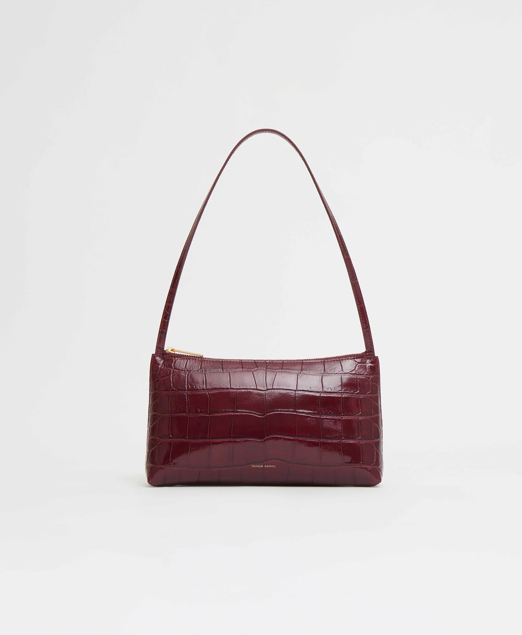 Gaia Shoulder Bag in Oxblood