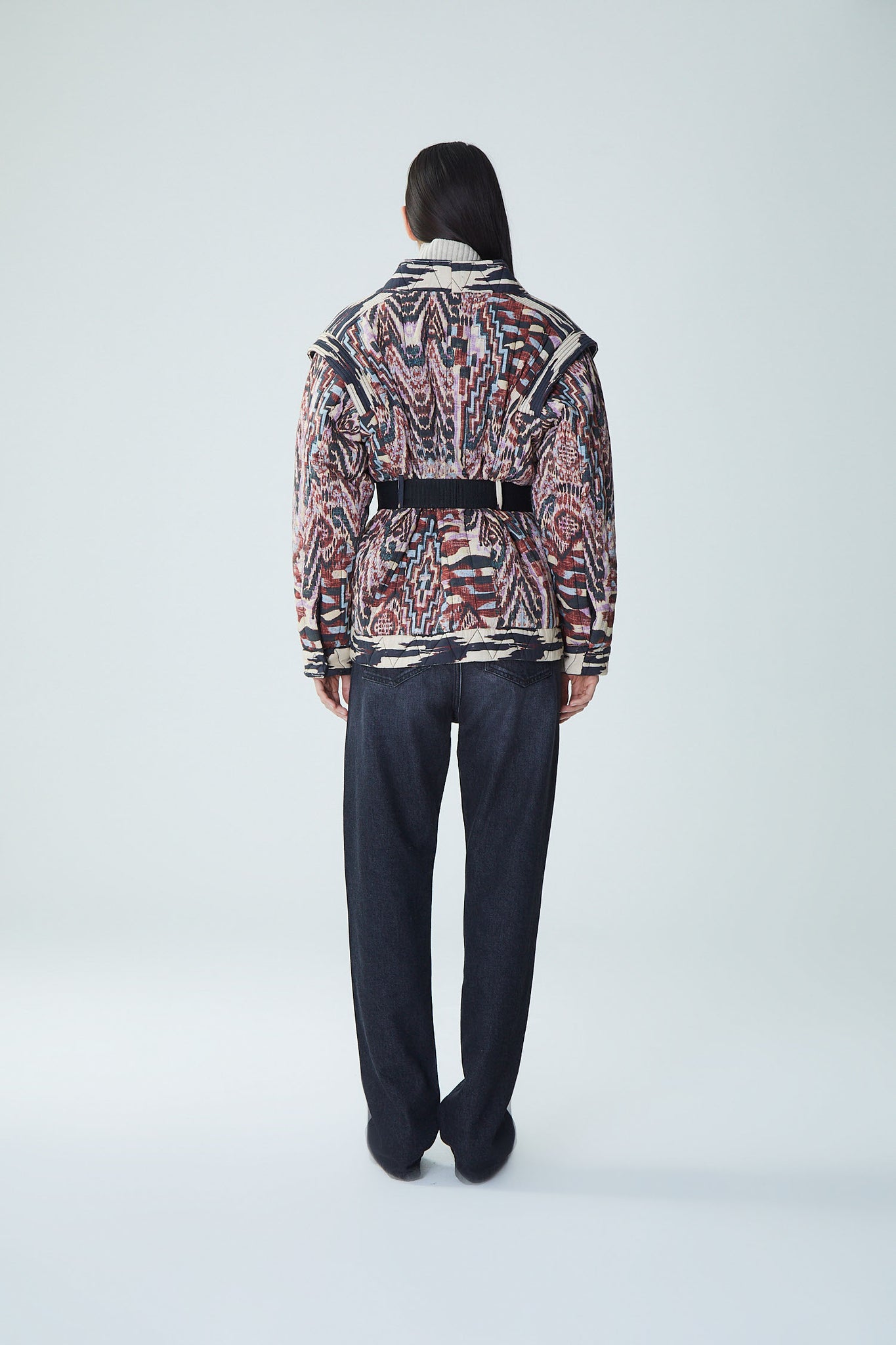 Junin Gwen Jacket in Sand Melange