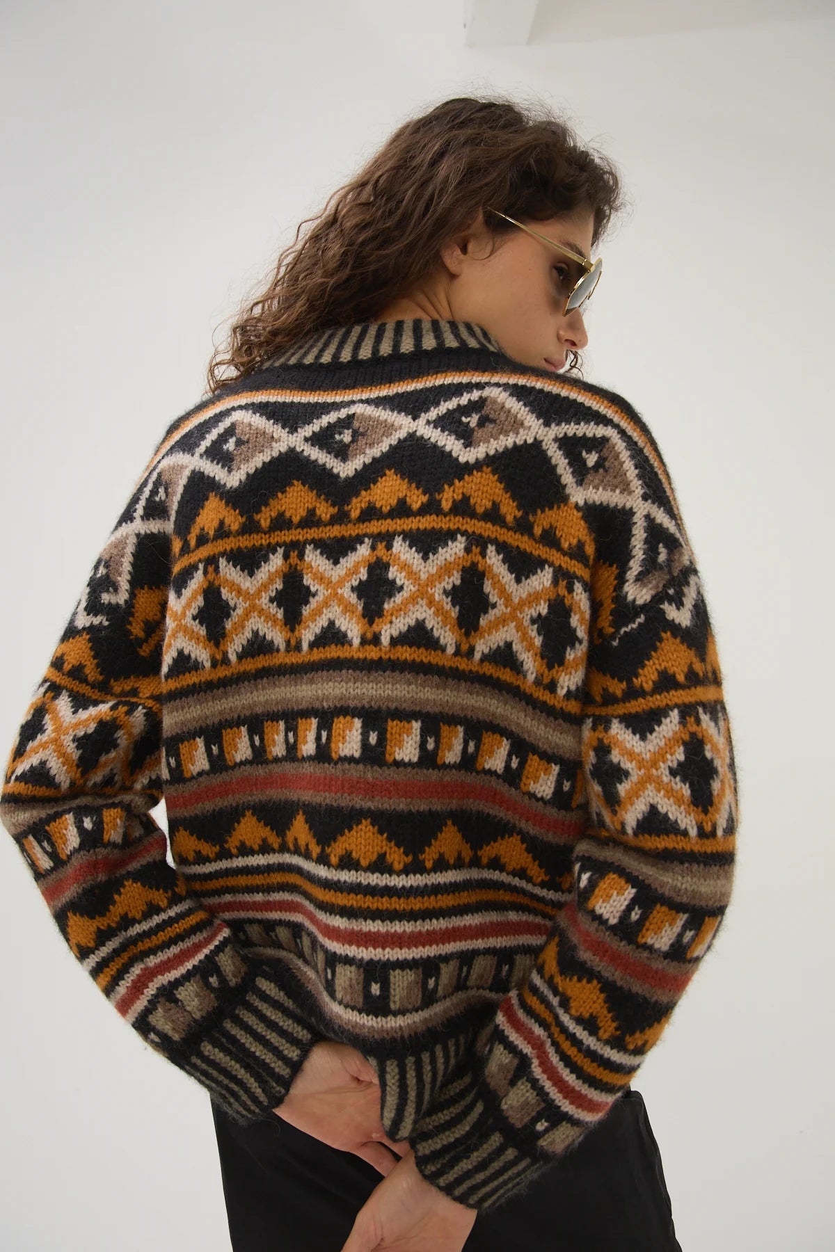 Maria Cher Kravitz Candy Pullover in Black