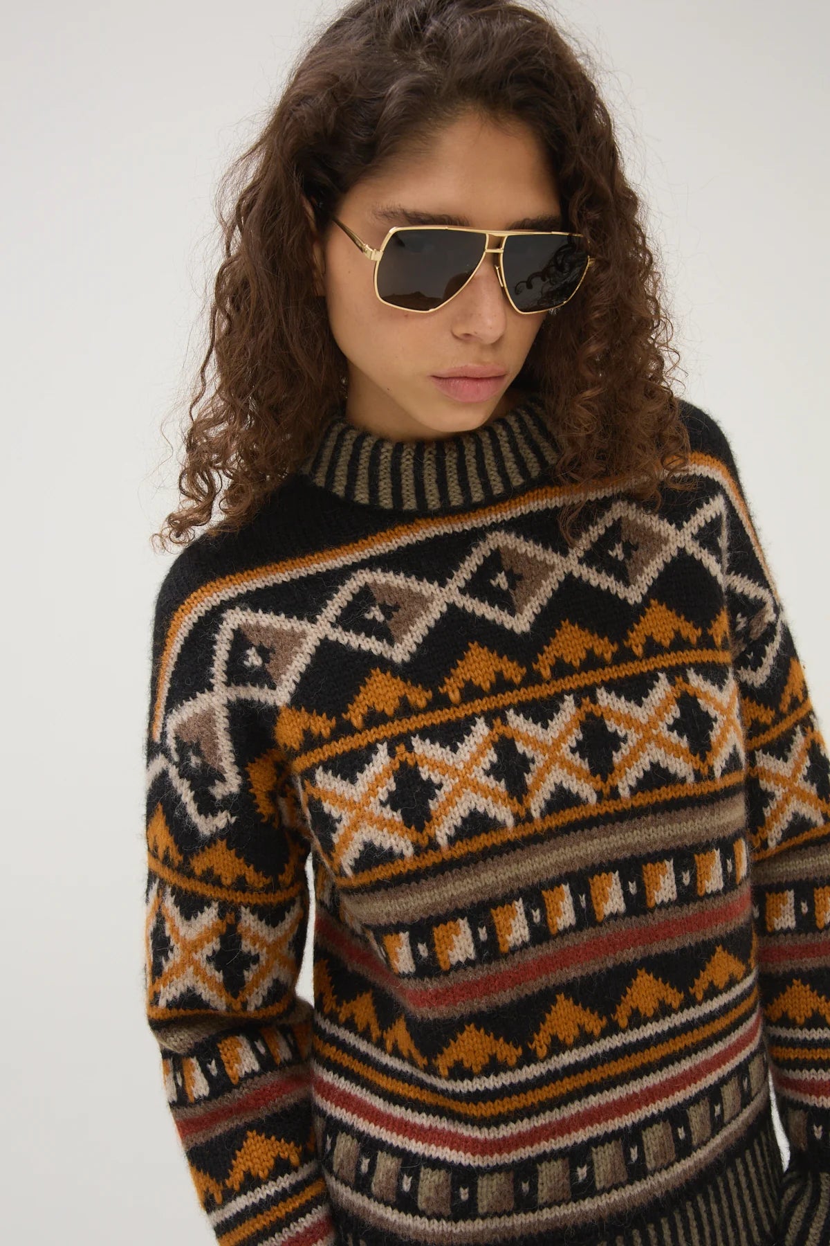 Maria Cher Kravitz Candy Pullover in Black